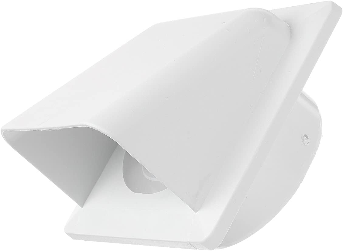 External White Louvre Vent KRD/100 fi100mm