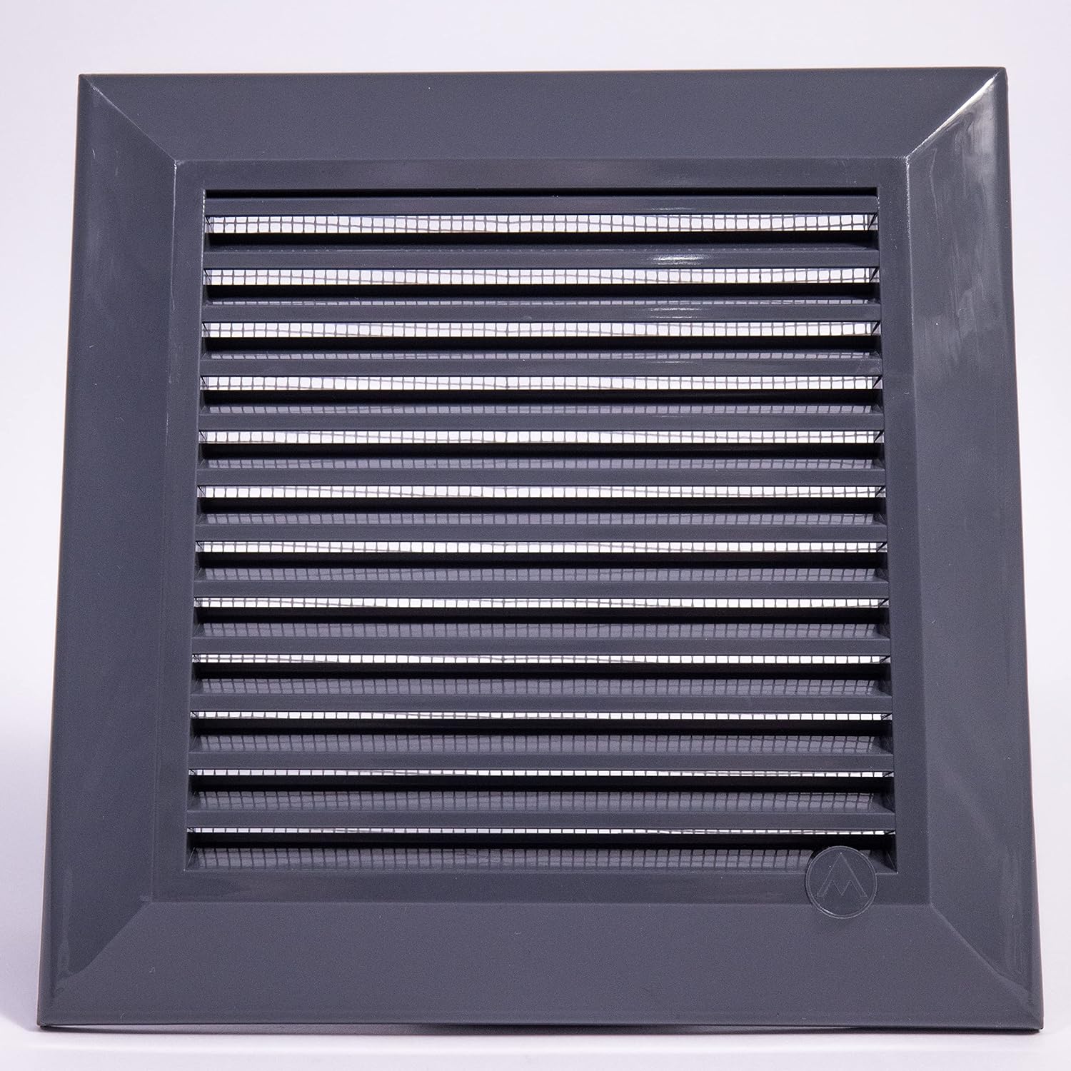 Louvre Vent Graphite Duo Smart 135G 135mm With Fly Mesh