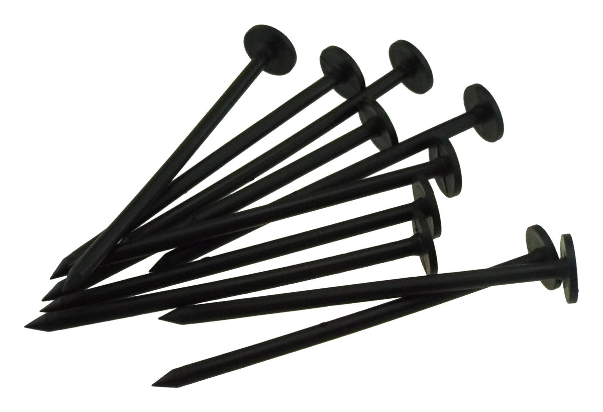 Weed Control Fabric Plastic Fixing Pegs Small 5"