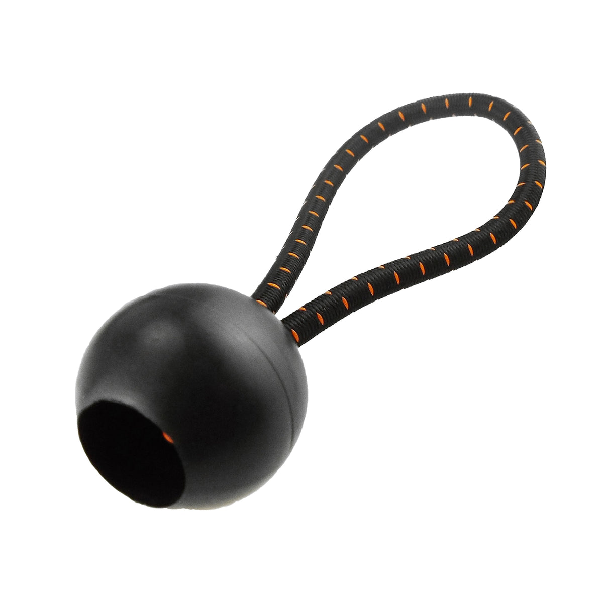 Silver XL-Grade Tarpaulin with 10 x 6" Bungee Balls (Black)