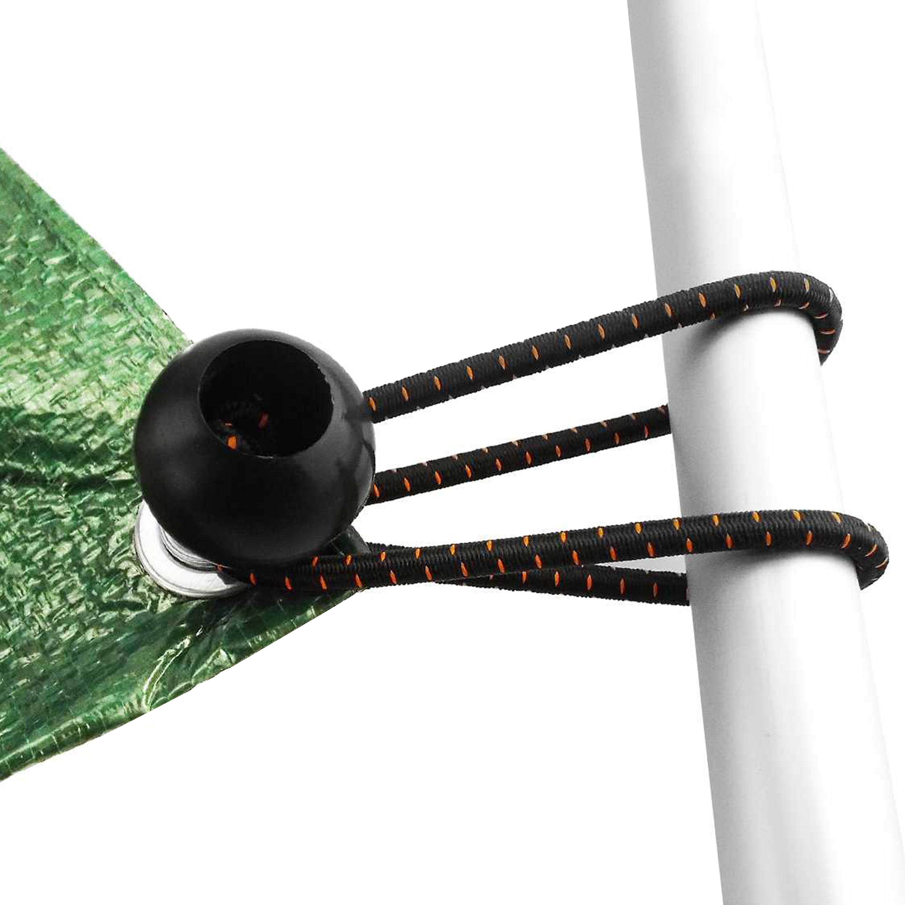 Bungee Ball Mix Black 4" 6" 10" Pack of 30