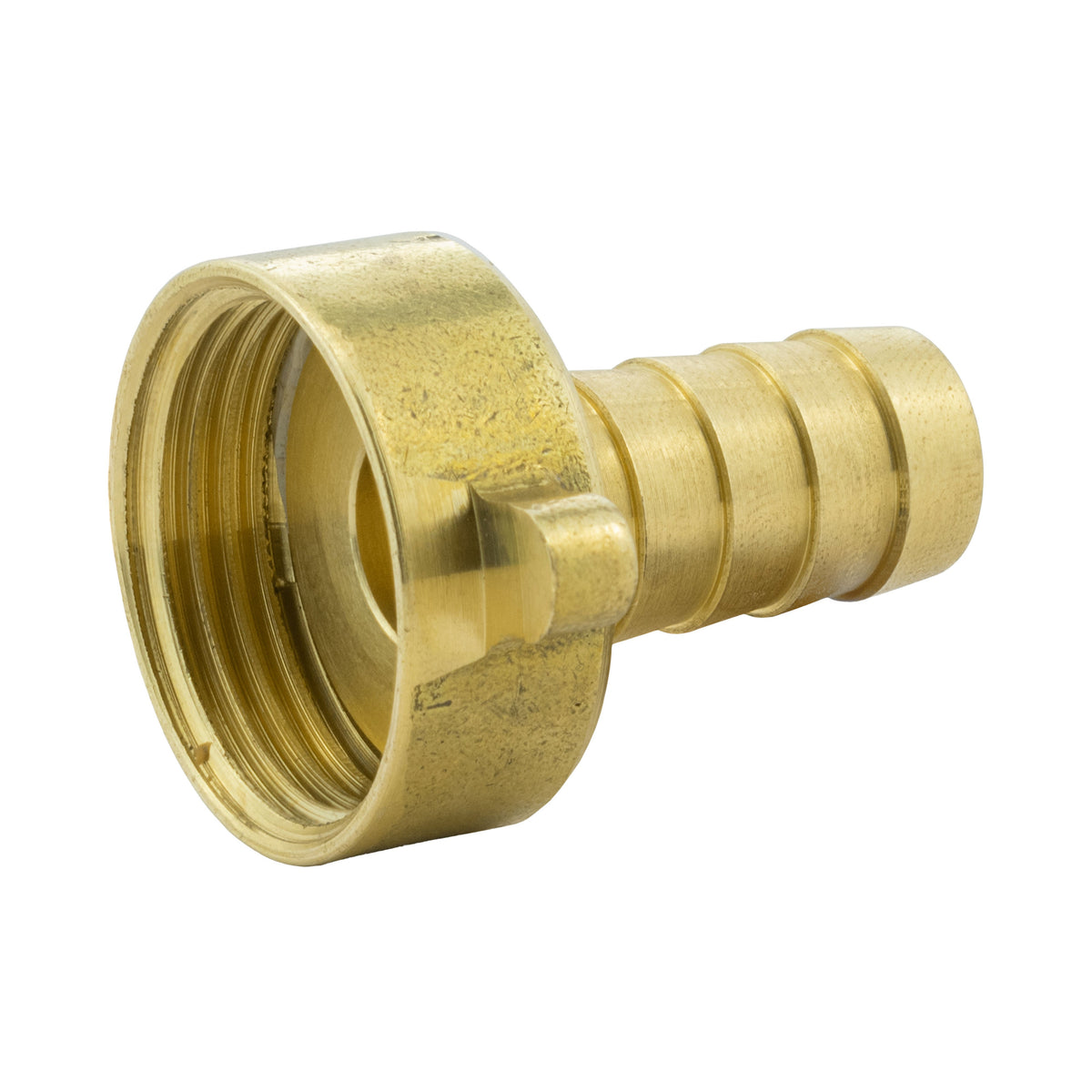 13mm Brass Barb with In-Line BSPM Threaded Valve