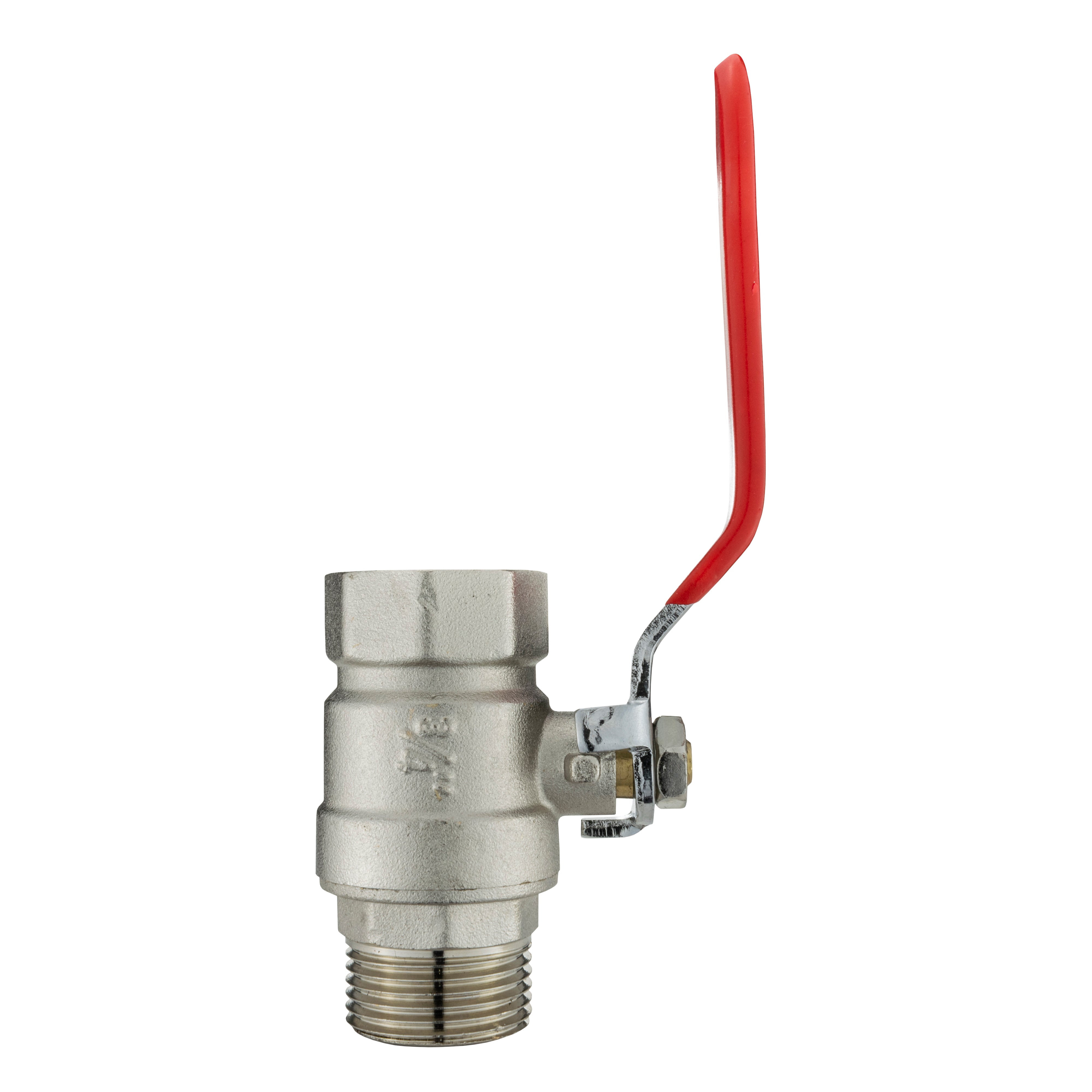 Wall Flange Kit 25mm MDPE + Lever Valve ¾” BSP