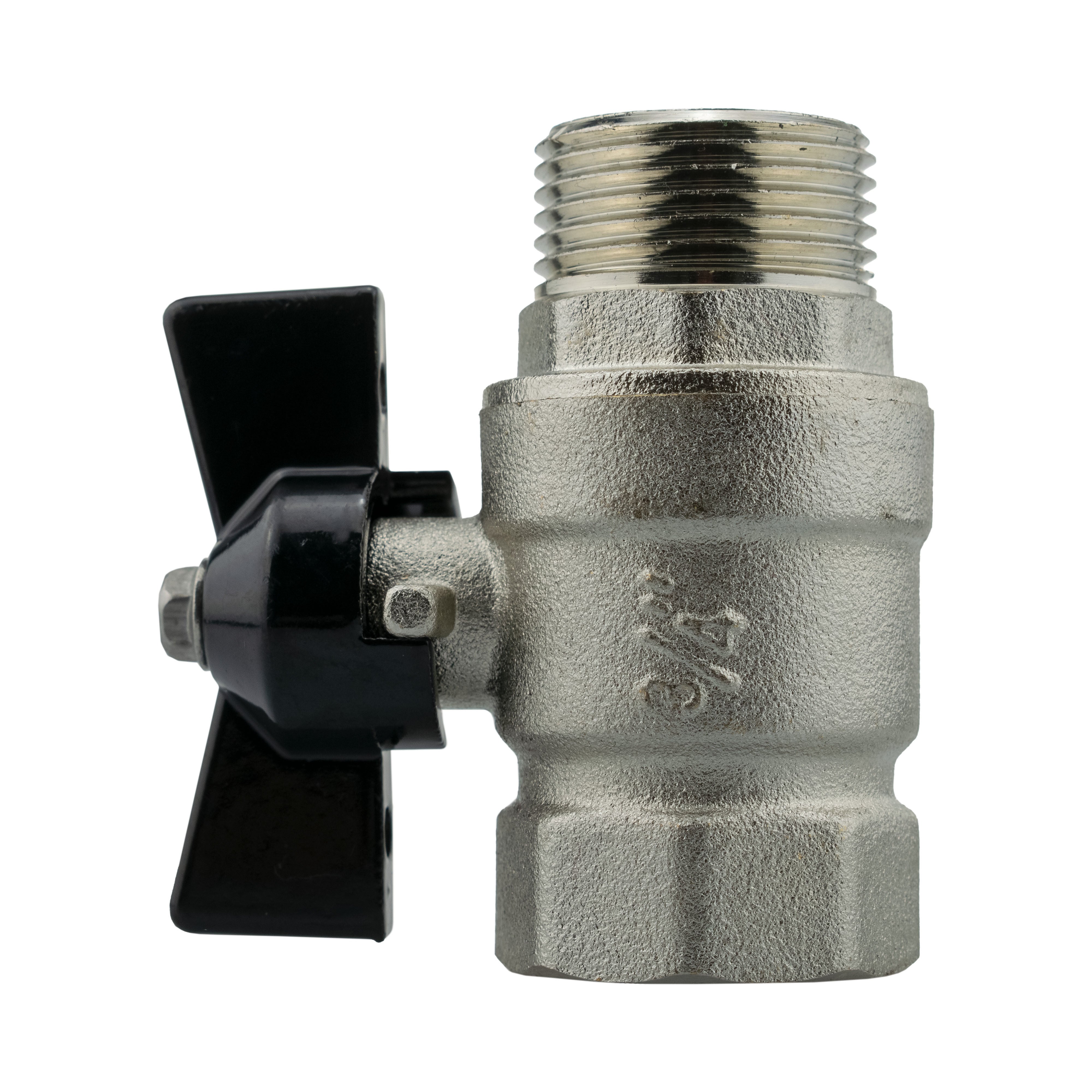 Wall Flange Kit 25mm MDPE + Bib Valve + Geka