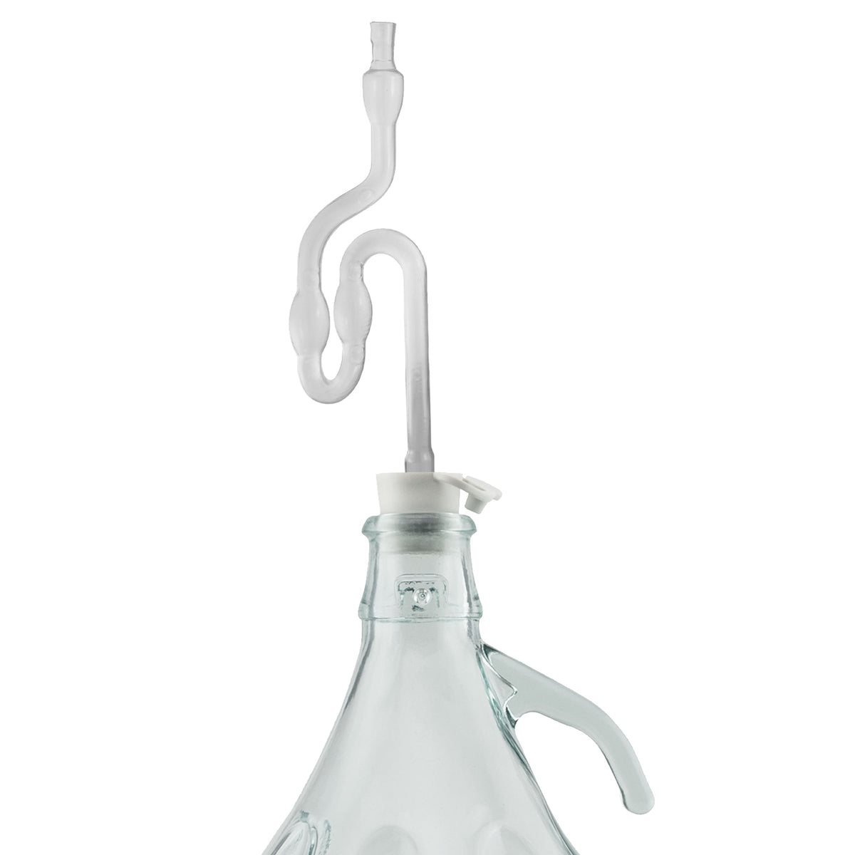 Glass Demijohn 5L 2 Pack Plain With Airlock, Bung & Tube