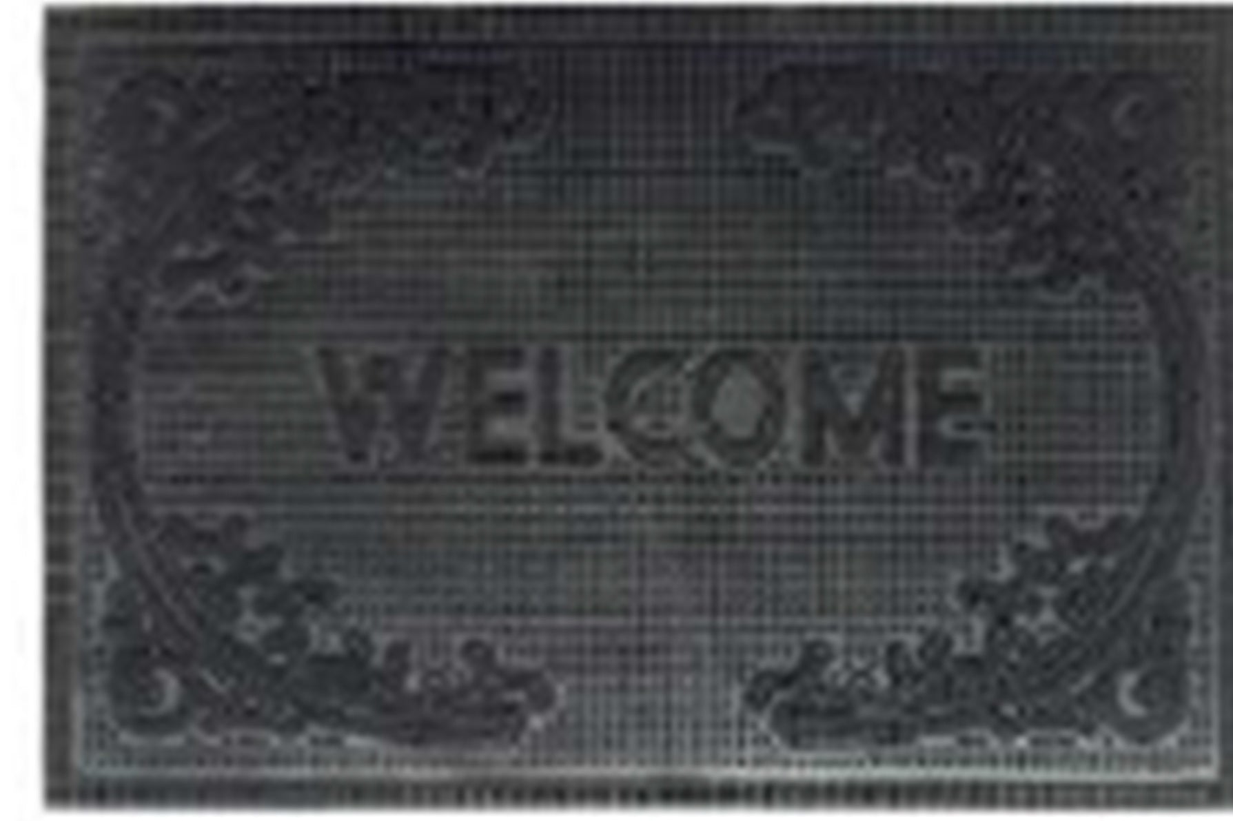 Rubber Doormat 60cm x 40cm - 'Welcome' (D2)