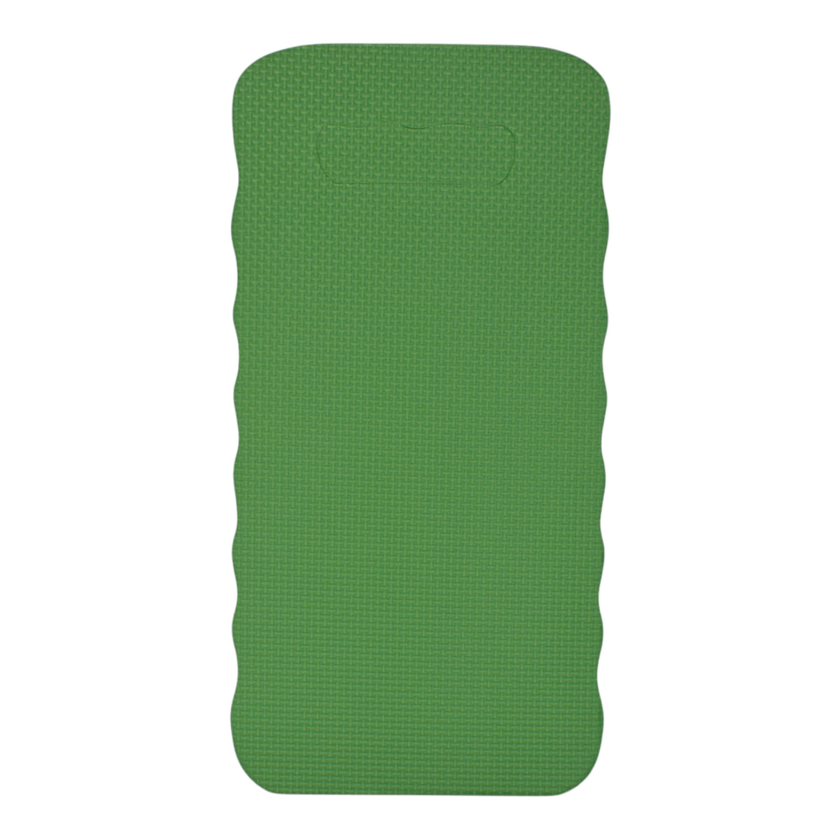 Digger-Hoe Garden Tool with Multifunction Kneeler Mat, Green