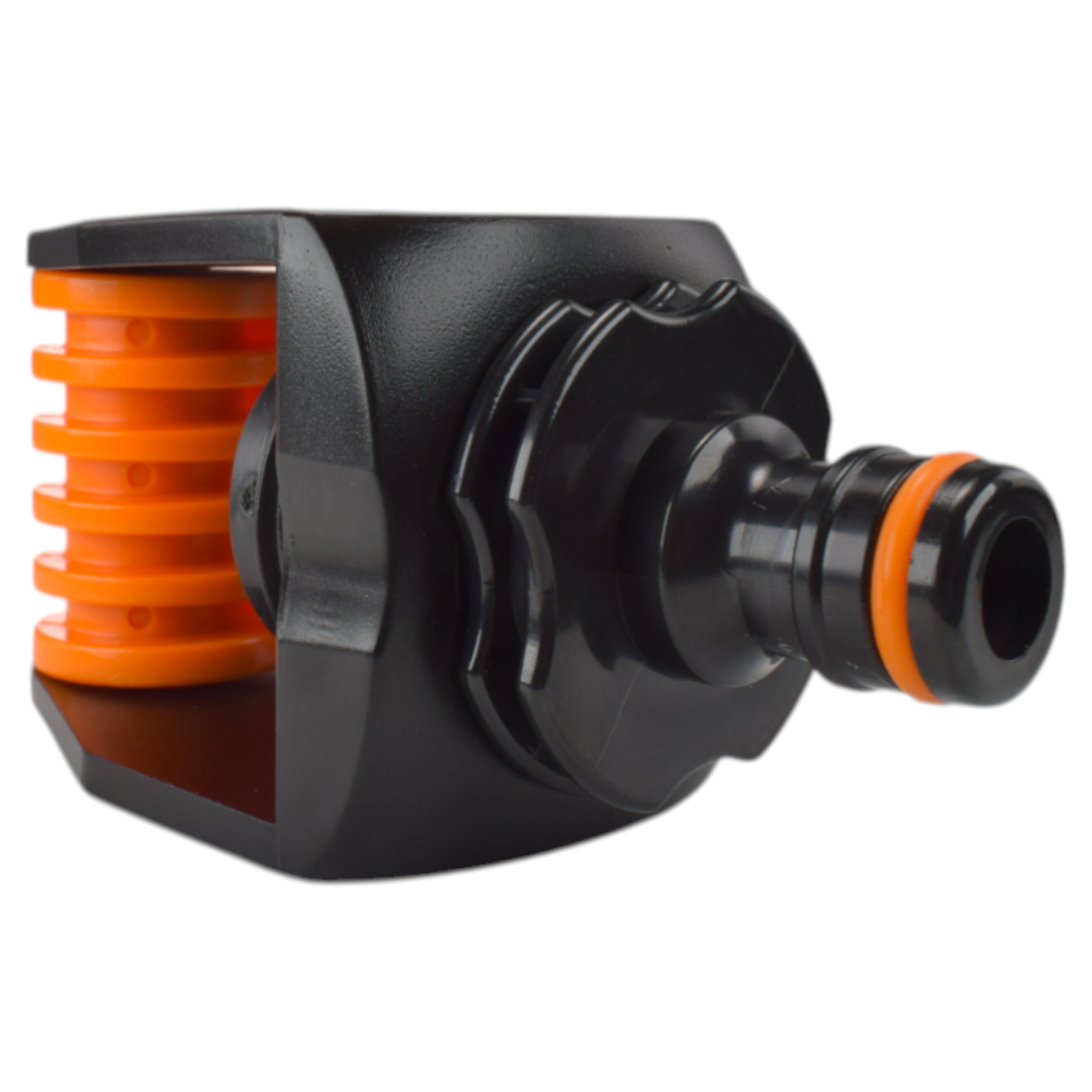 Black/Orange Kitchen Tap Connection Max 40mm