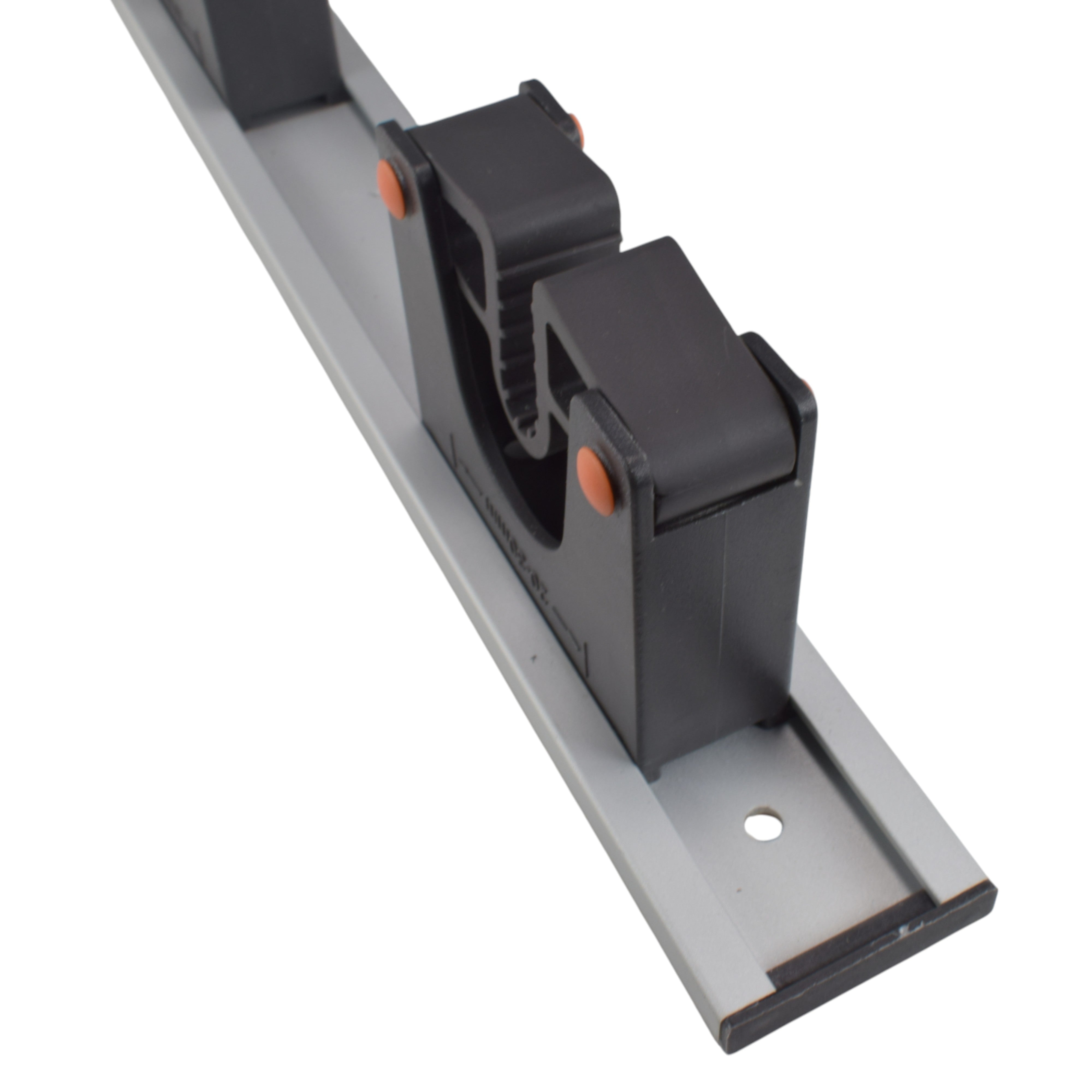 Wall Mount Tool Holder Rail - Gripper Design (3 Handles)