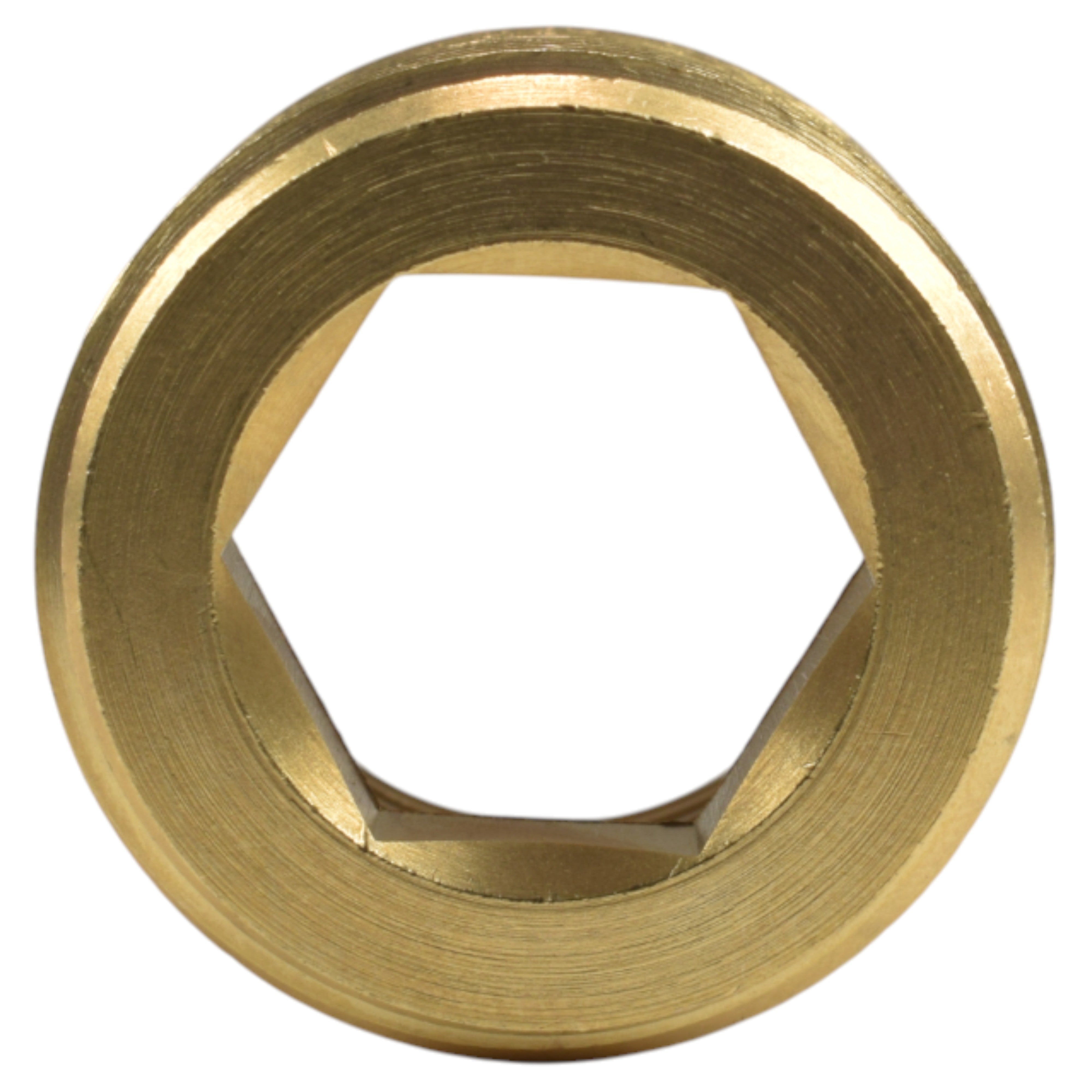 Thread Conversion Cap 3/4" BSPM - 1/2" BSPF, Brass