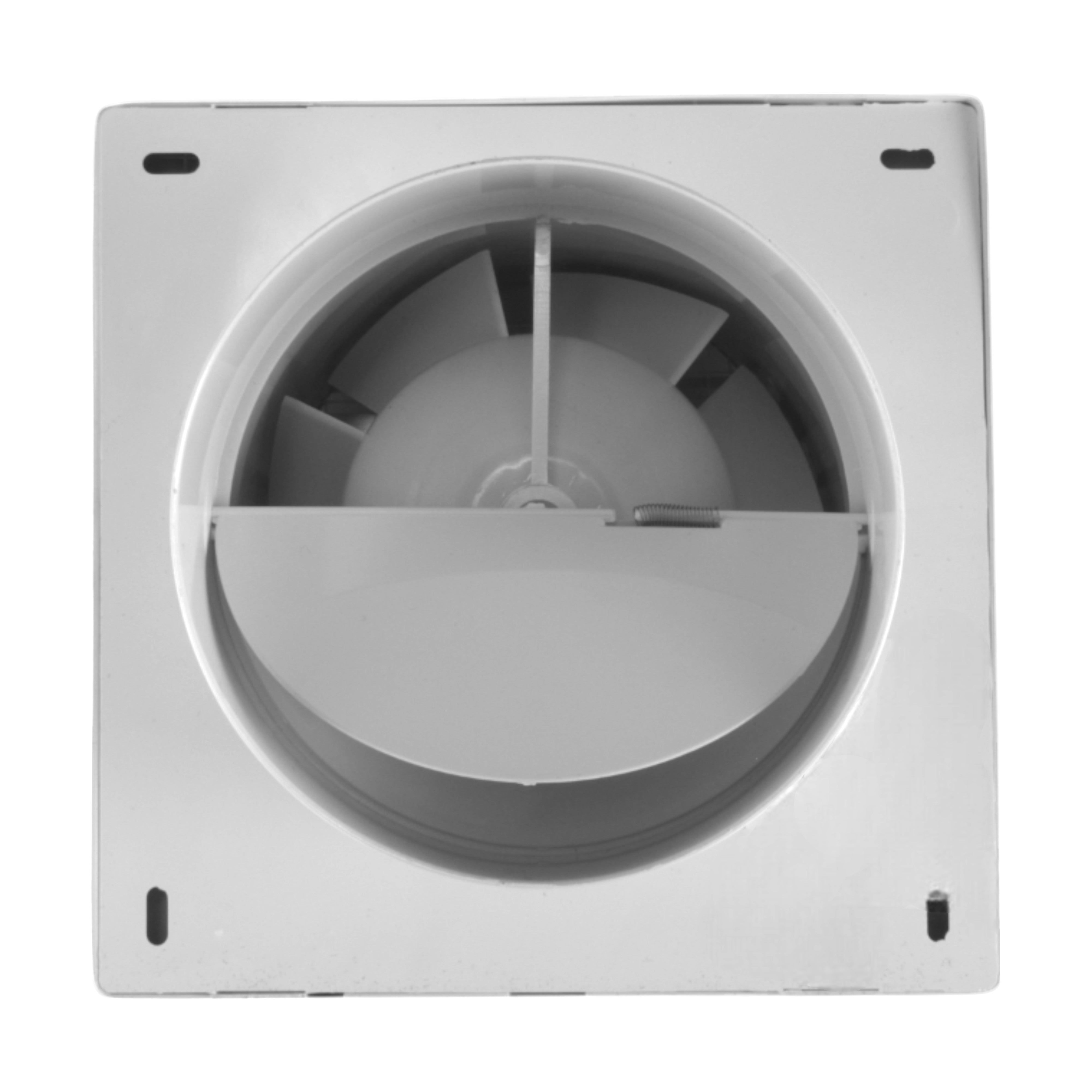 Through Wall Ventilation Kit – STYL Fan with Timer/Humidistat and Brown External Vent