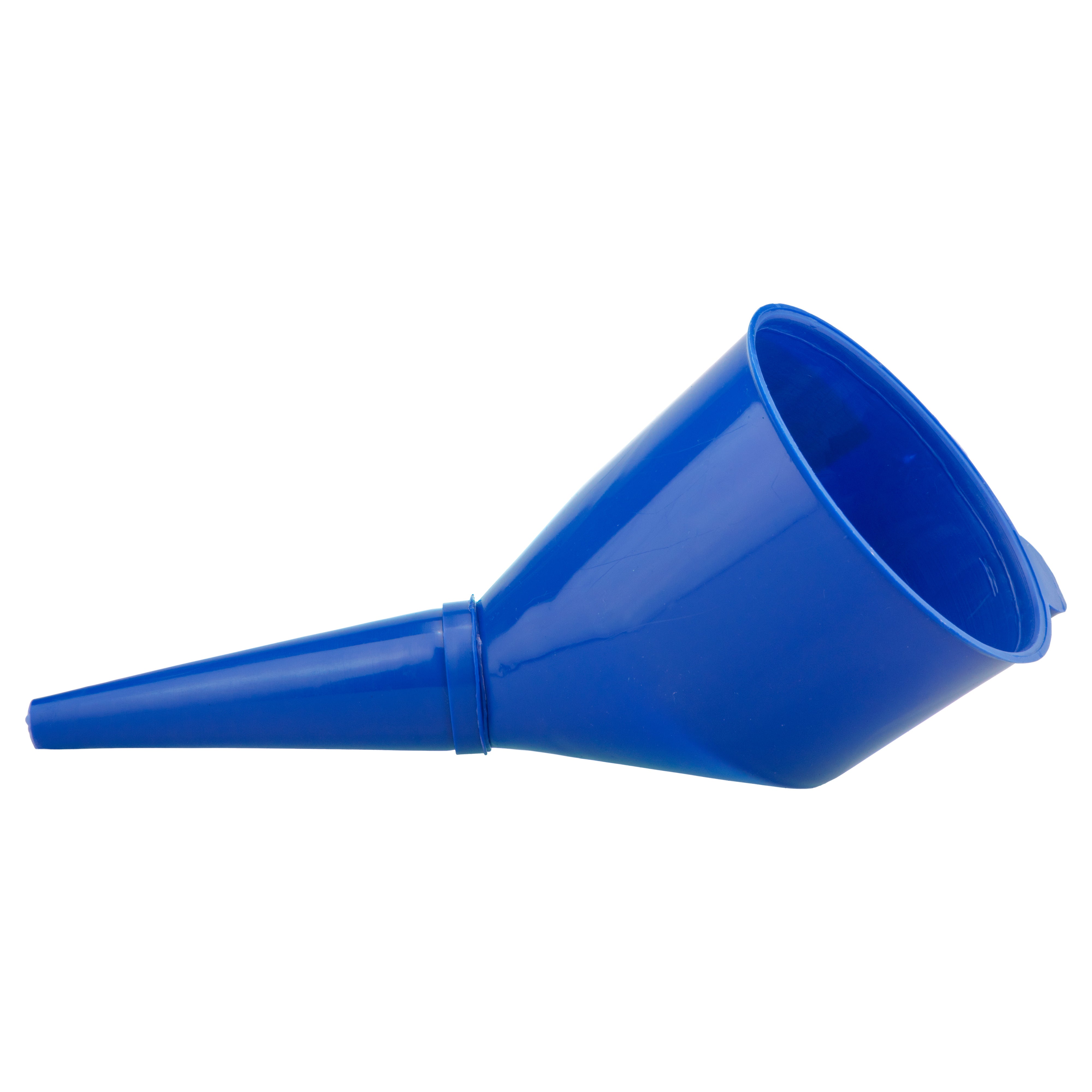Angled Car Fuel Funnels with Filter (Red & Blue)