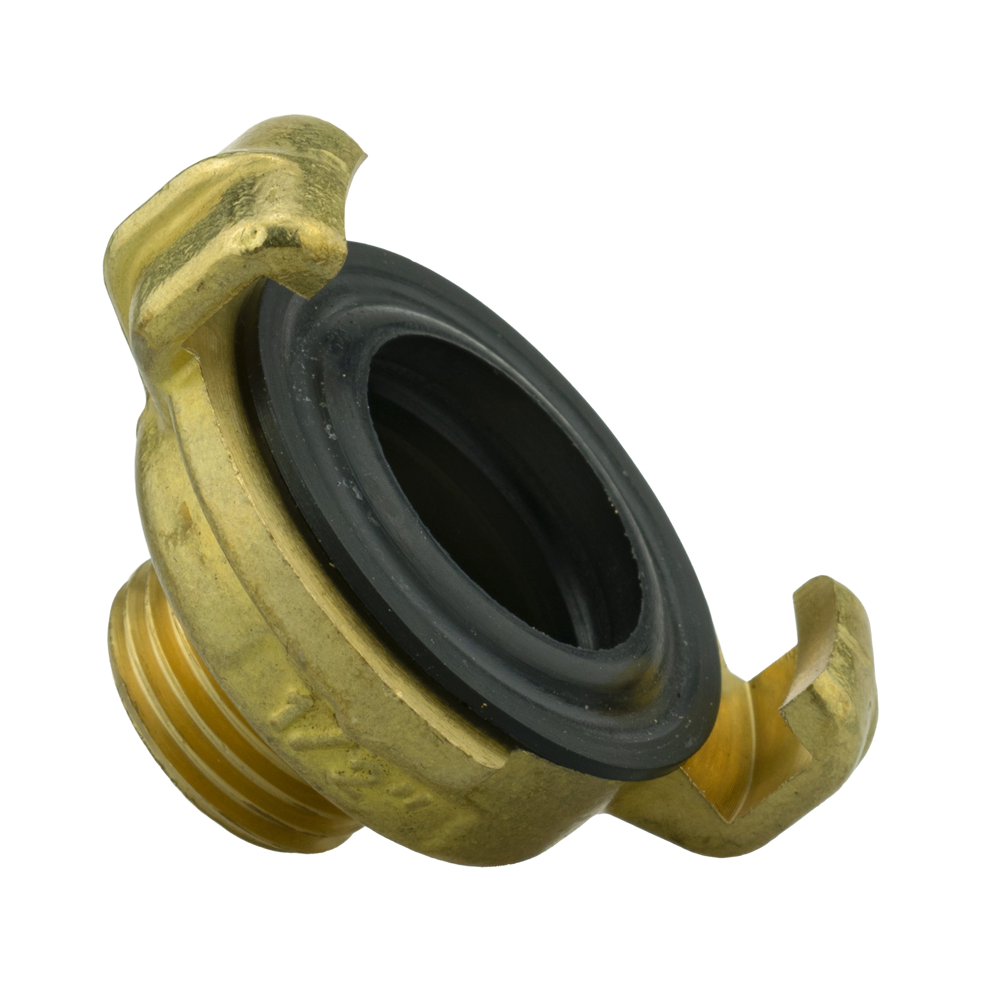 15mm Brass Wall Flange Kit with Lever Valve + Geka