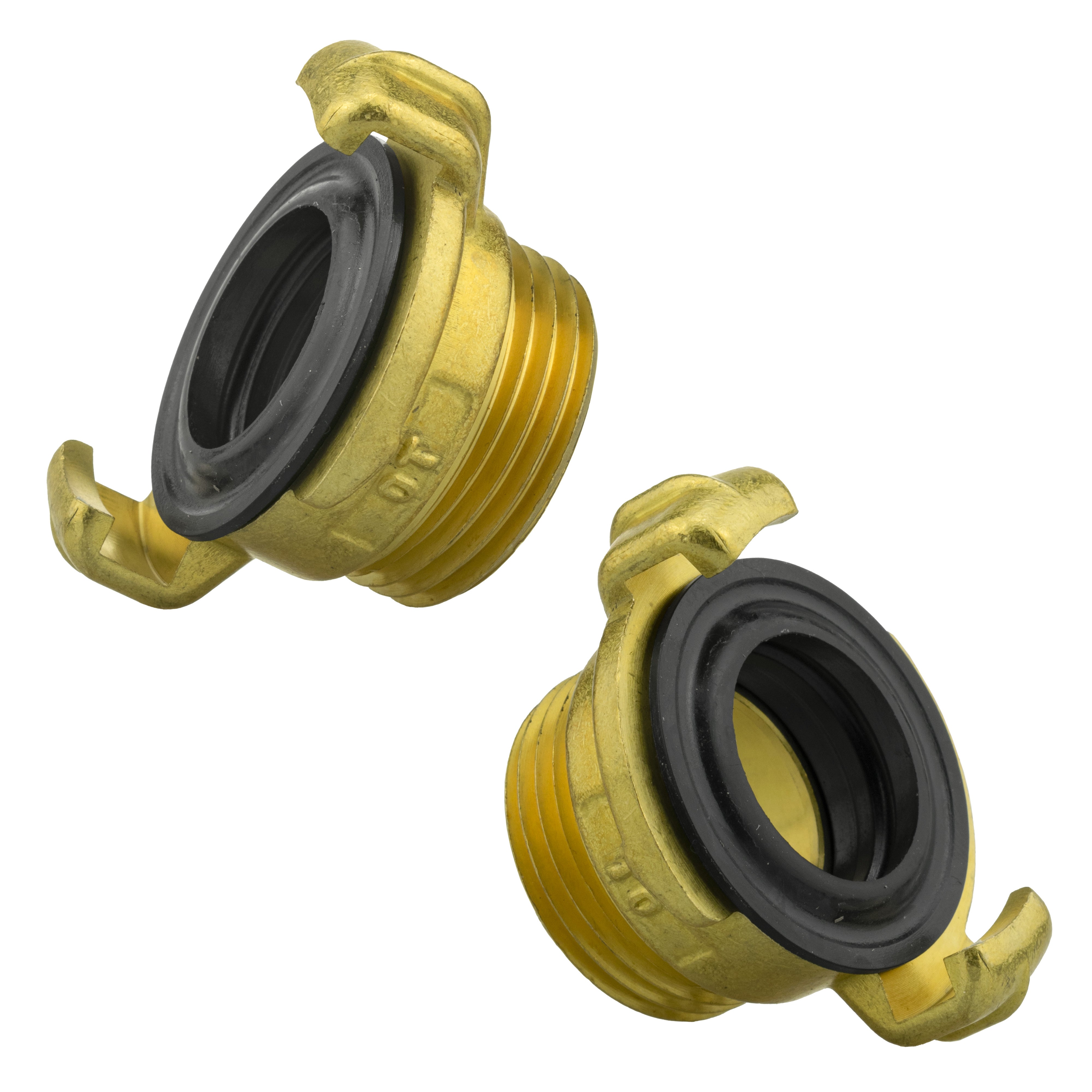 IBC 2” S60X6 Cap with BSPM-F Lever Valve and Geka Type Fitting