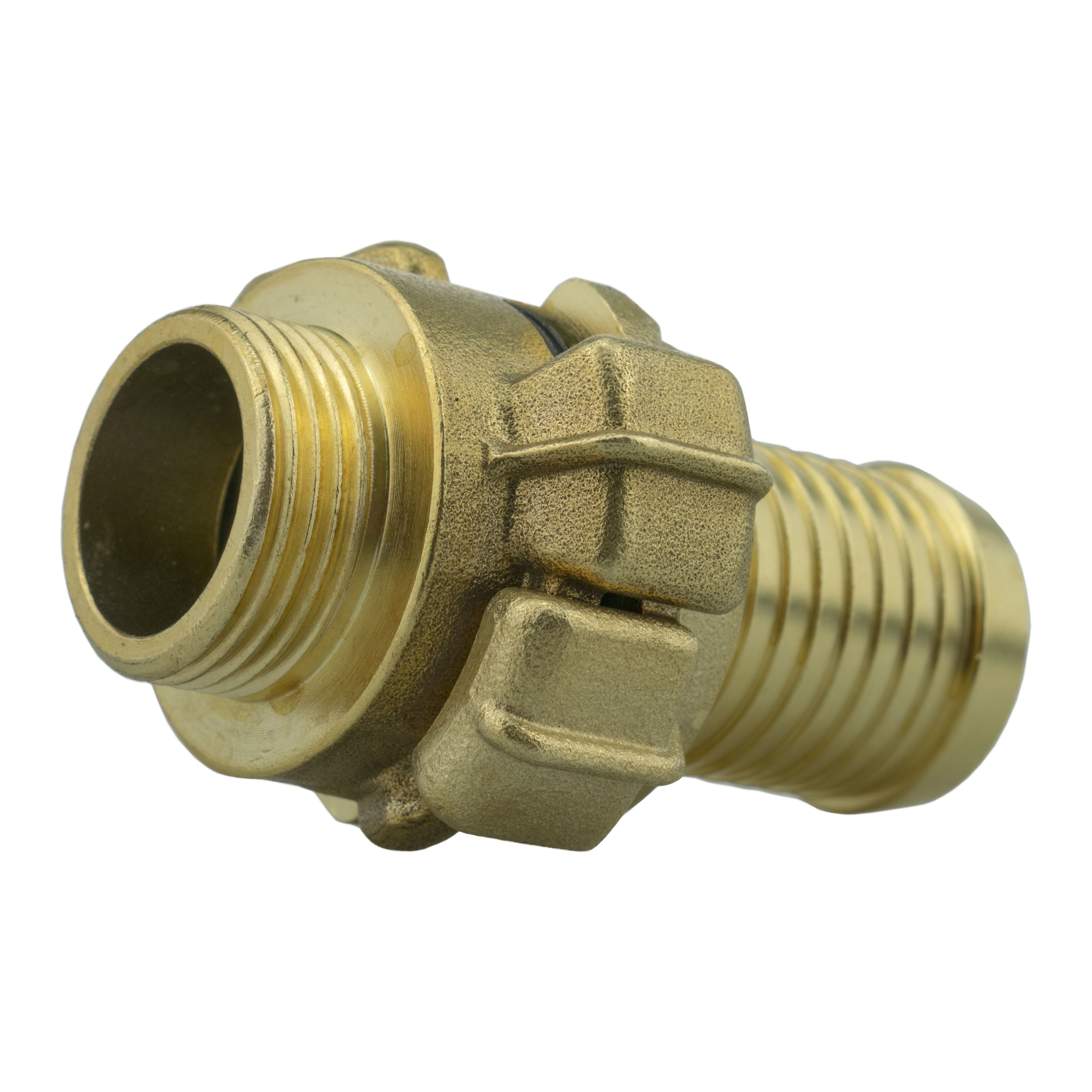 Wall Flange Kit 32mm MDPE + 32mm MDPE Valve + 25mm Barbed Geka Set