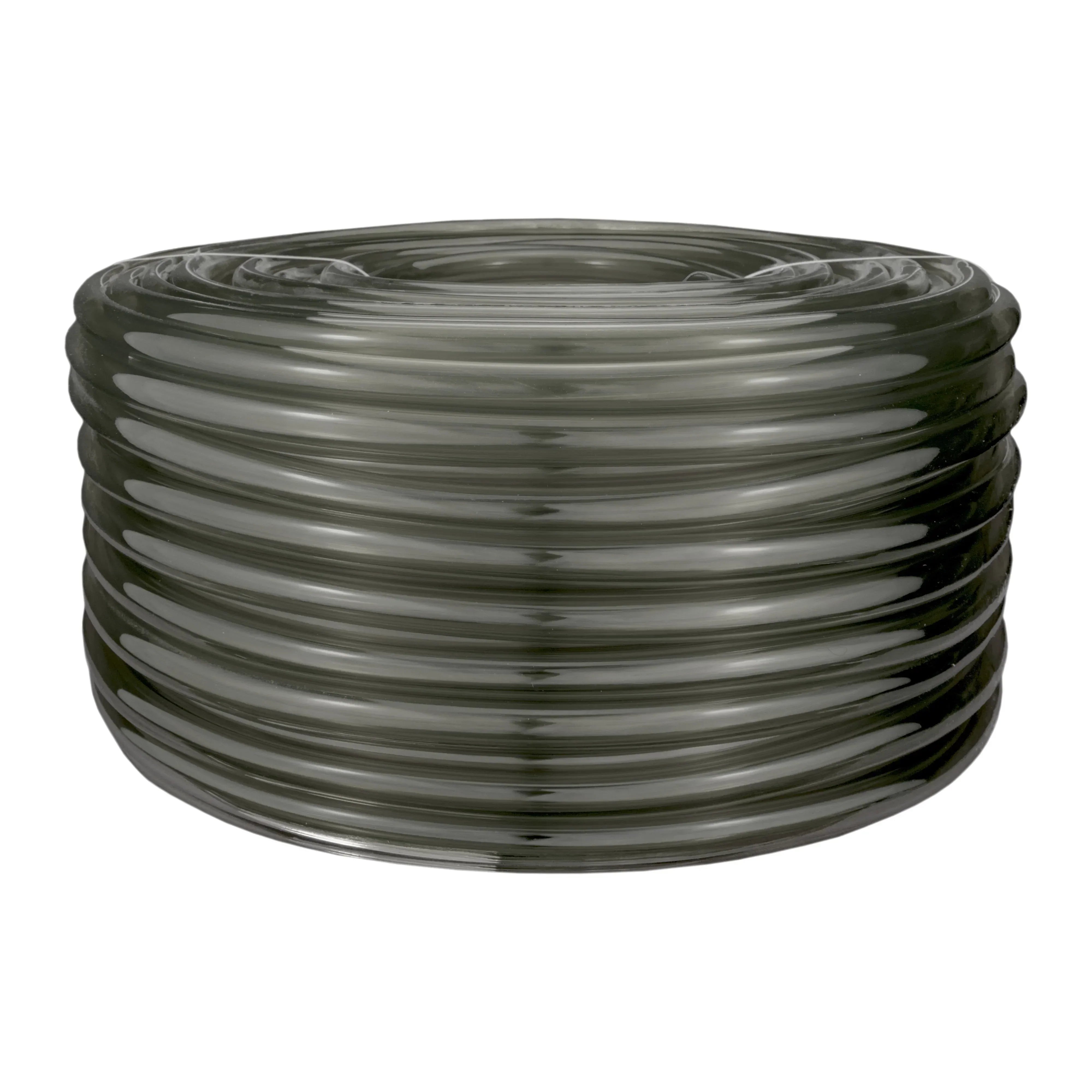 Grey Semi-Transparent PVC Pipe 16mm*20mm
