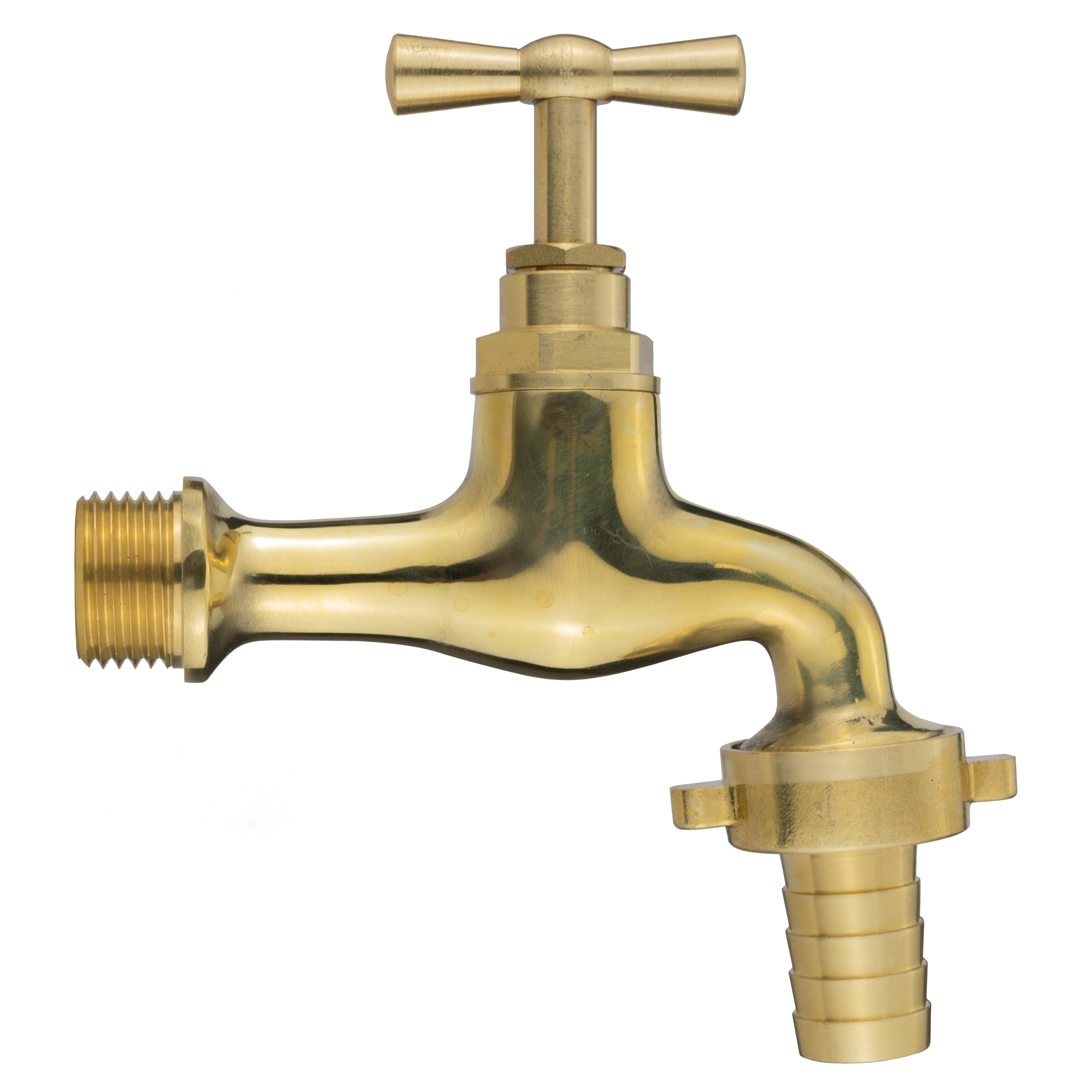 Water Butts Kit 1/2" With Polish Brass Tap 13mm Outlet