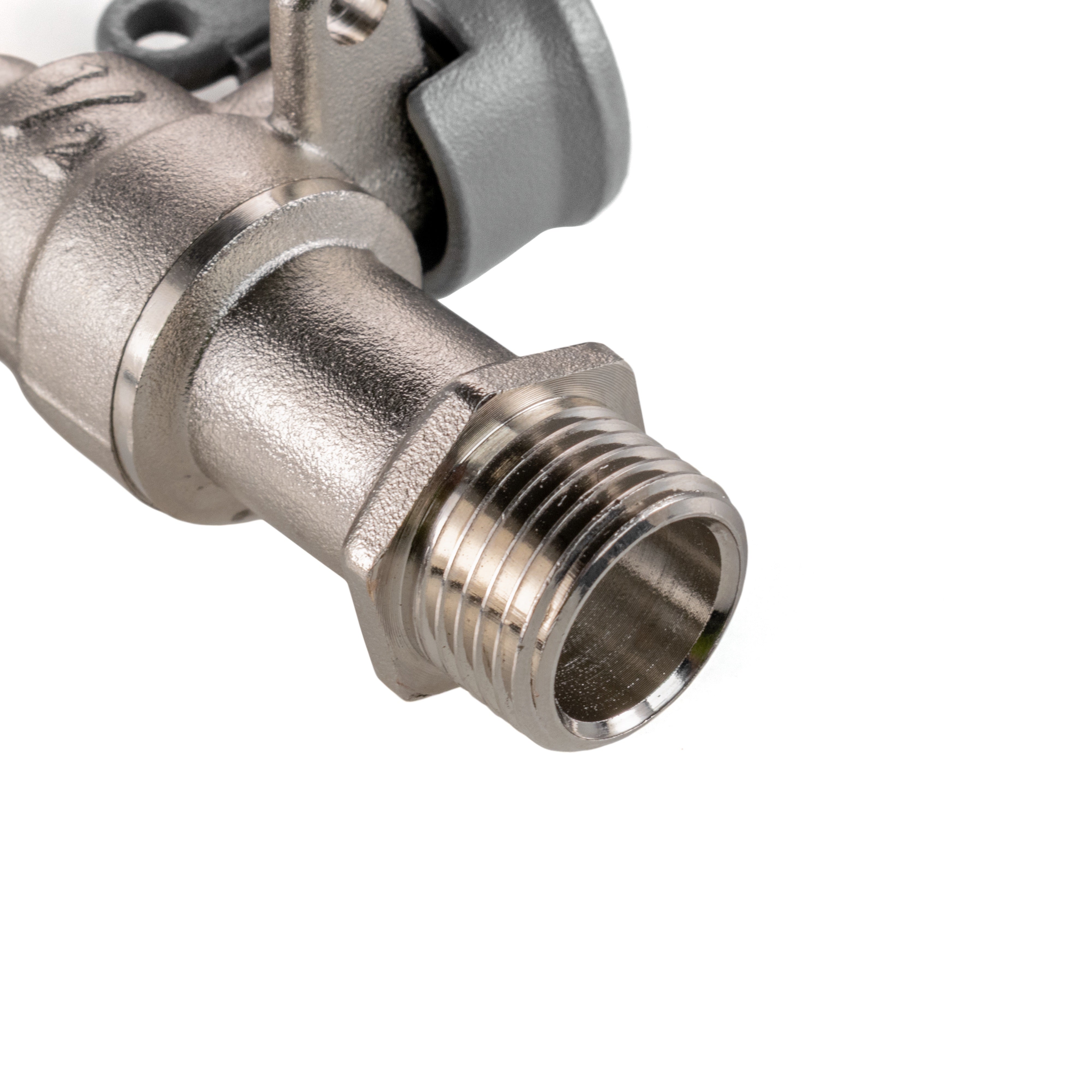 IBC 2" S60X6 - 1/2" BSP Extender Adaptor with Lever Tap with Hose Barb and Side Lock