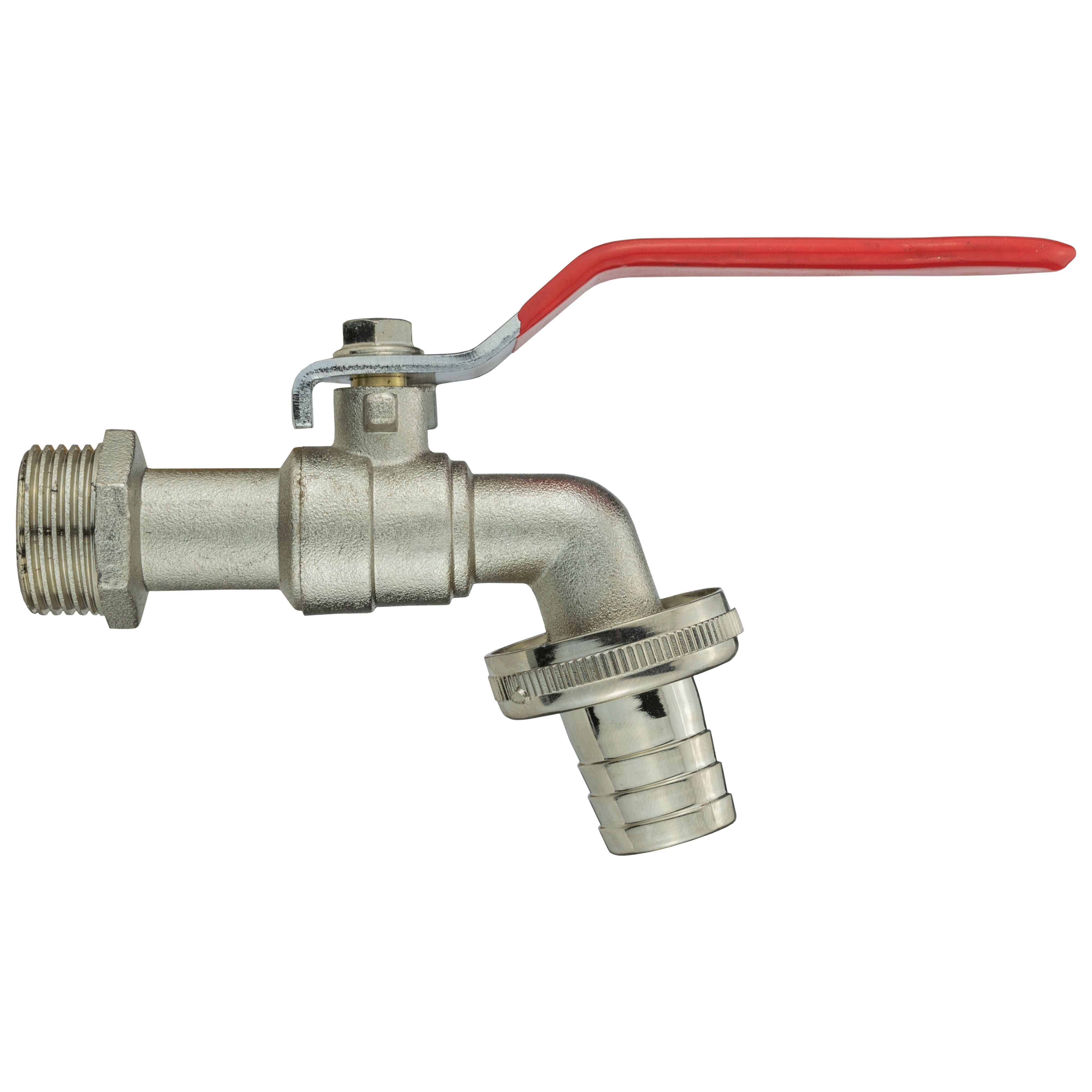 MDPE Tee 20mm and Lever Tap with Barb Outlet