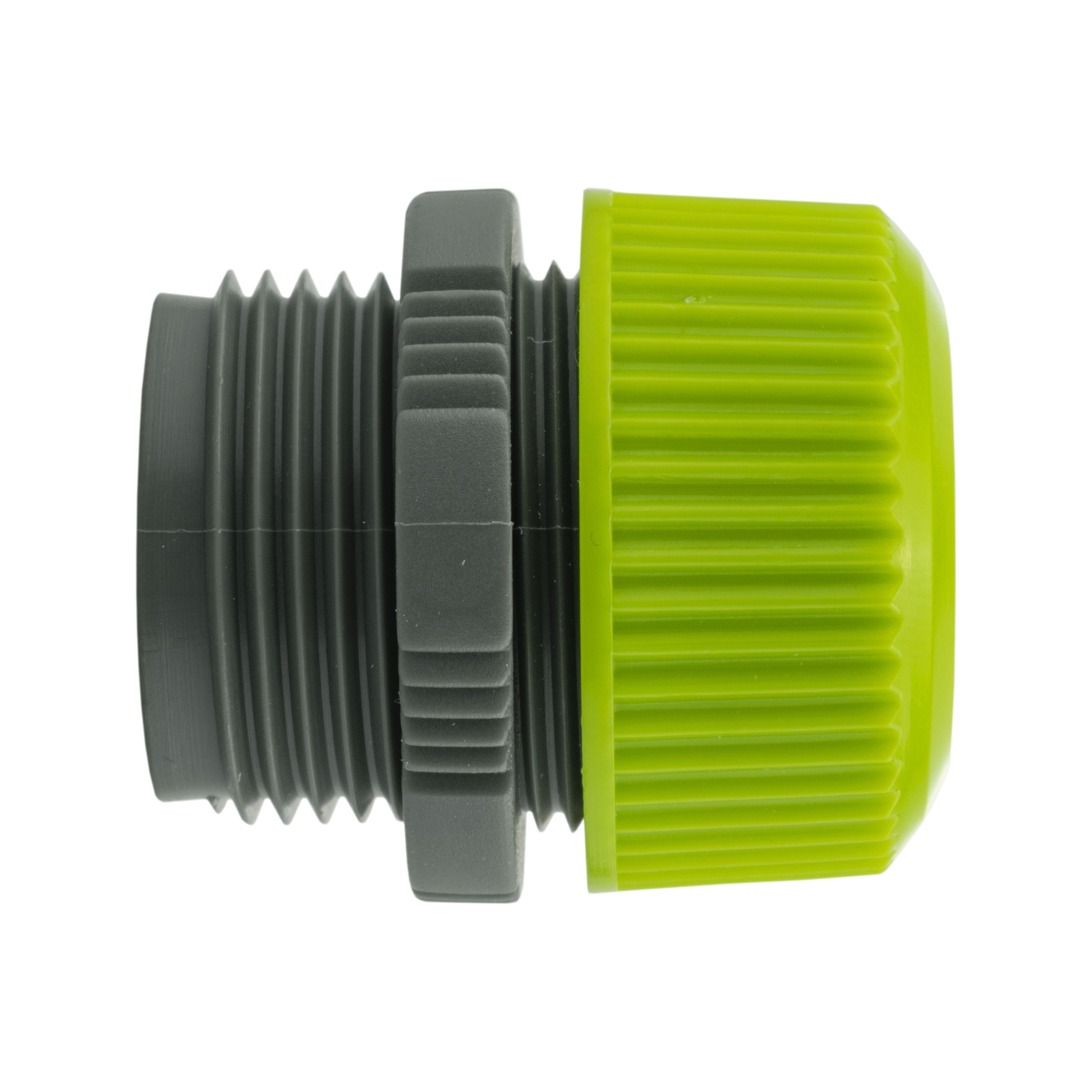 Wall Flange Kit 32mm MDPE + 32mm MDPE Valve + Direct Hose Connector