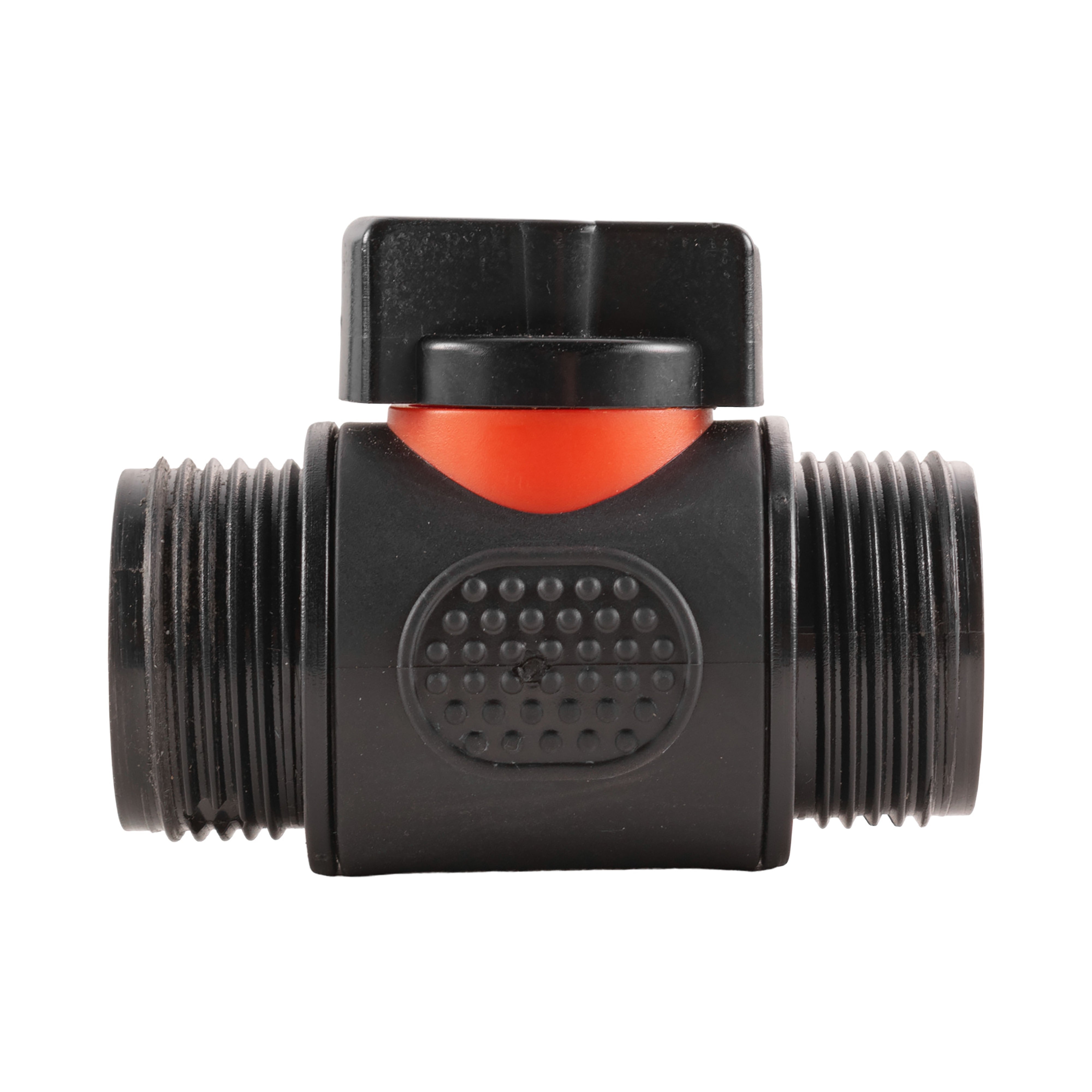 16mm Barbed Straight with In-Line BSPM Valve and 20mm Barbed Straight