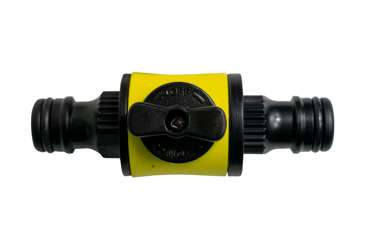Cost Wise Snap On Male-Male In Line Valve Kit Yellow/Black