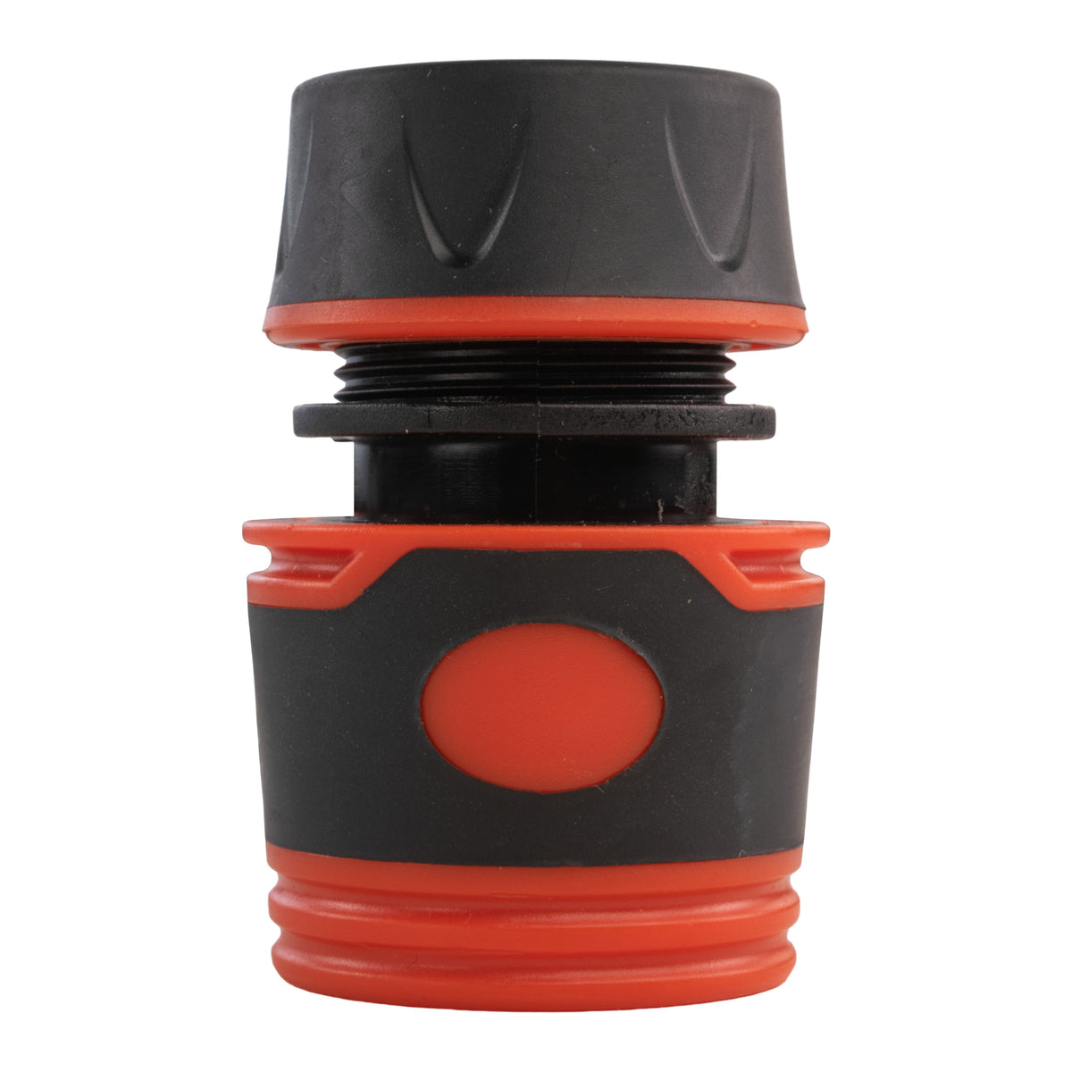19mm Brass Barb with BSPF-Quick Connect Valve & Hose Connector Black Soft