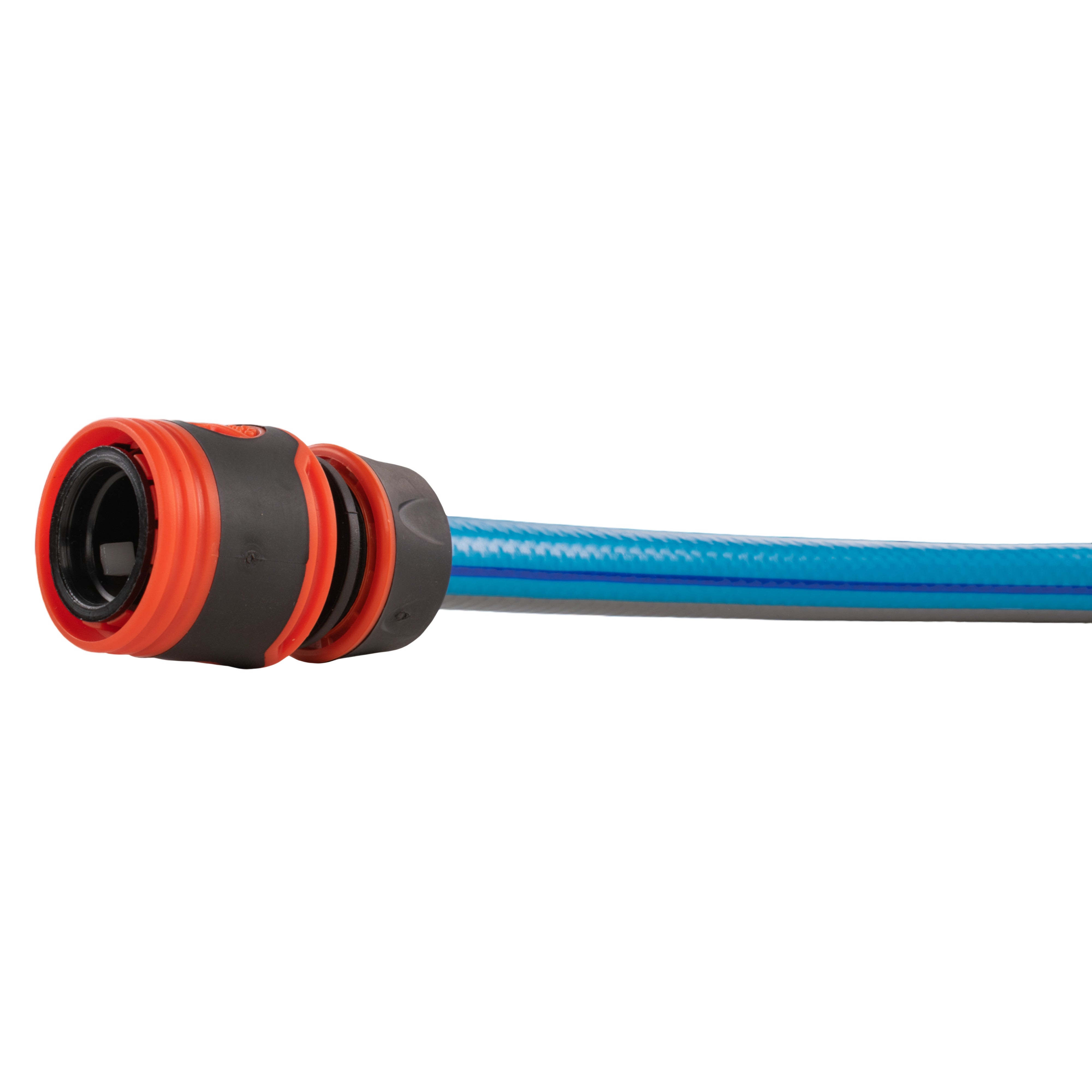 IBC 2” S60X6 Cap with BSPF Thread-Quick Connect Male Valve and Hose Connector Black Soft