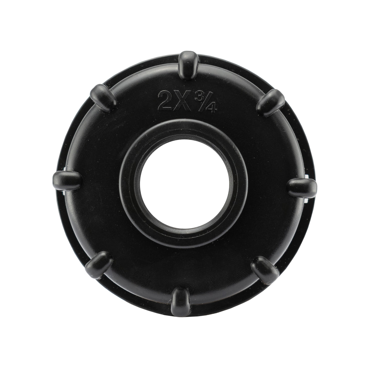 IBC 2” S60X6 Cap with 25mm MDPE Valve