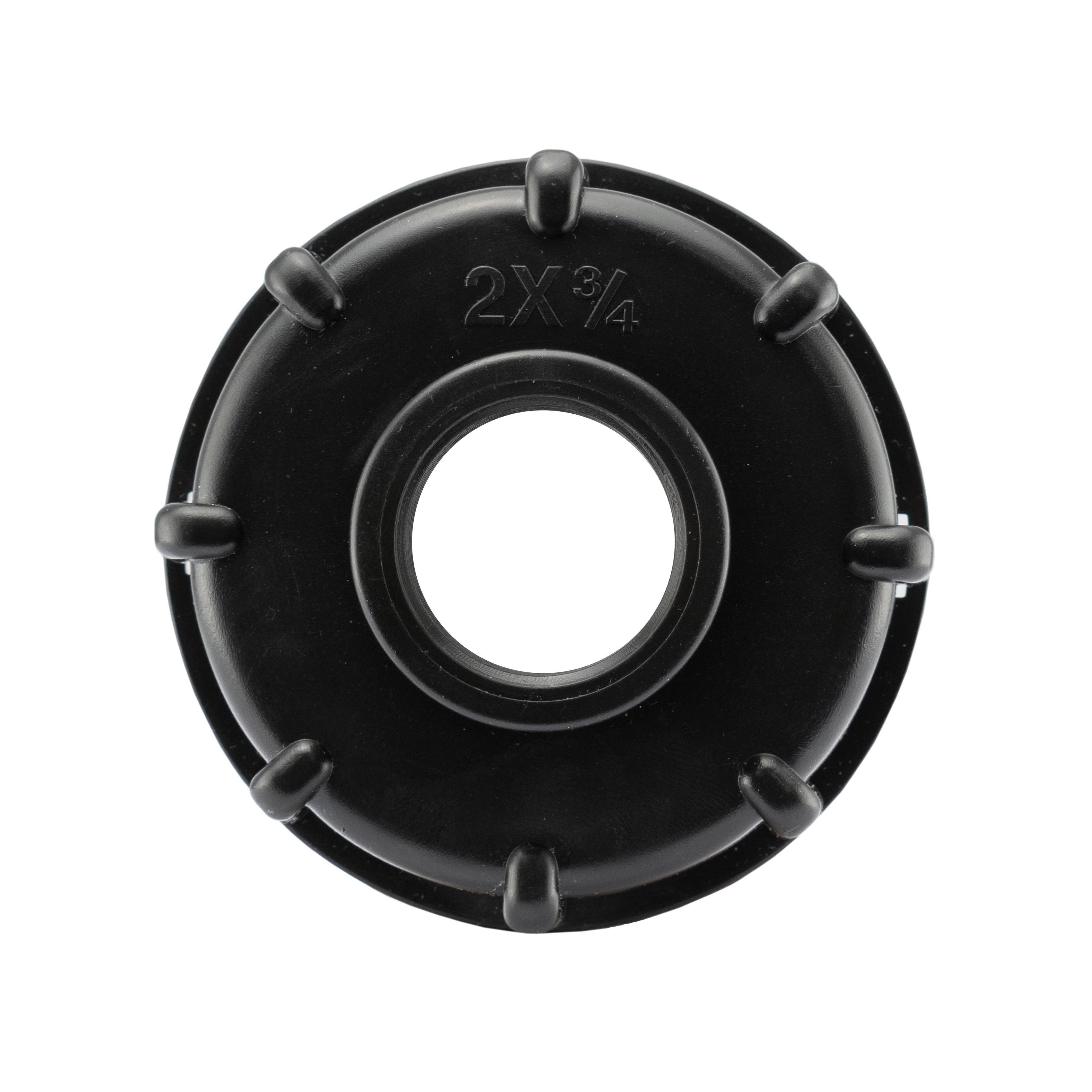 IBC 2” S60X6 Cap with 20mm MDPE Tee