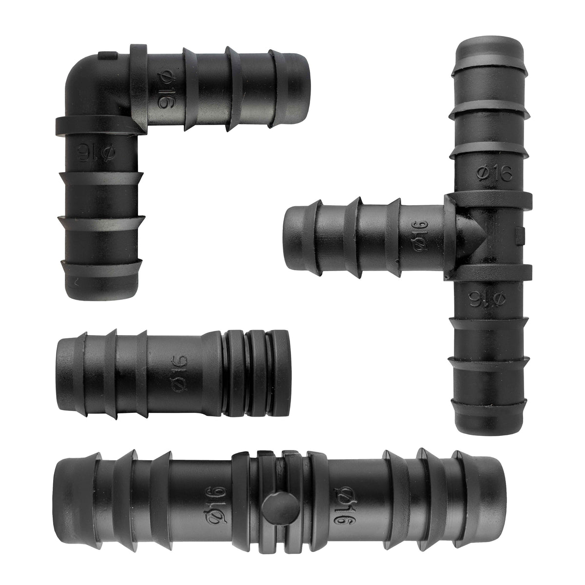 Mix 1/2" Barb Connectors POROUS15