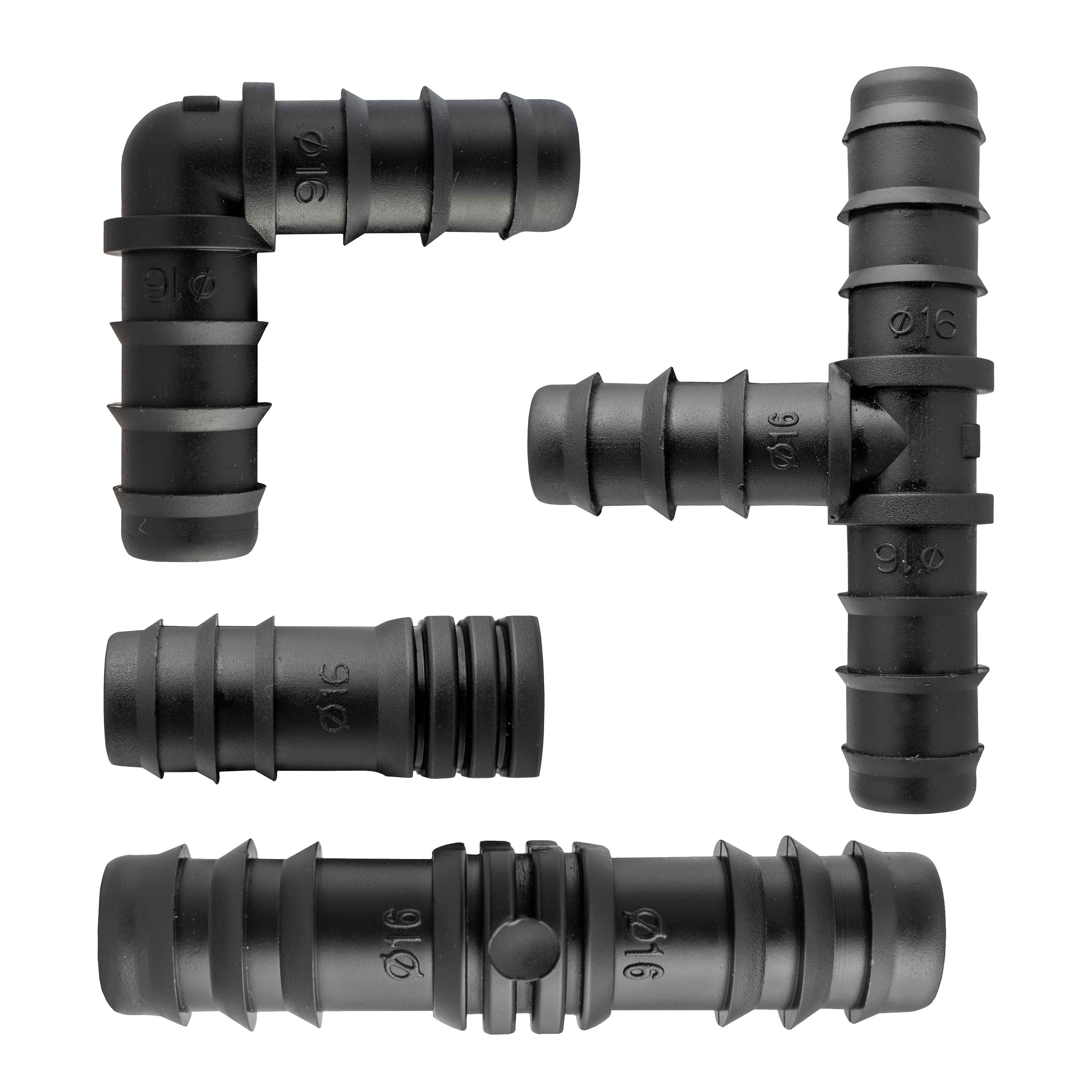 Mix 1/2" Barb Connectors POROUS10