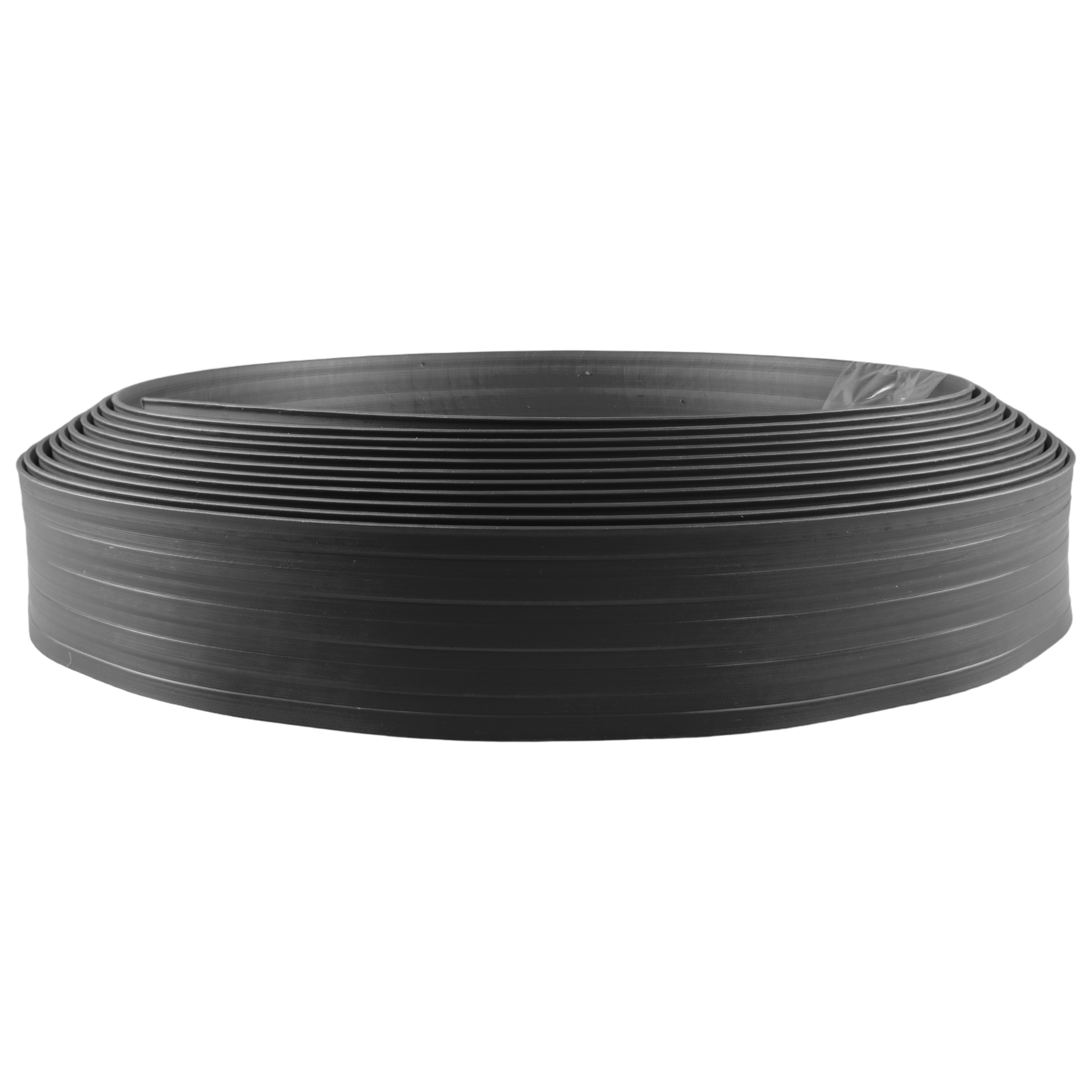 Lawn Border Set, Easy Border 60mm Black 10m With Pegs