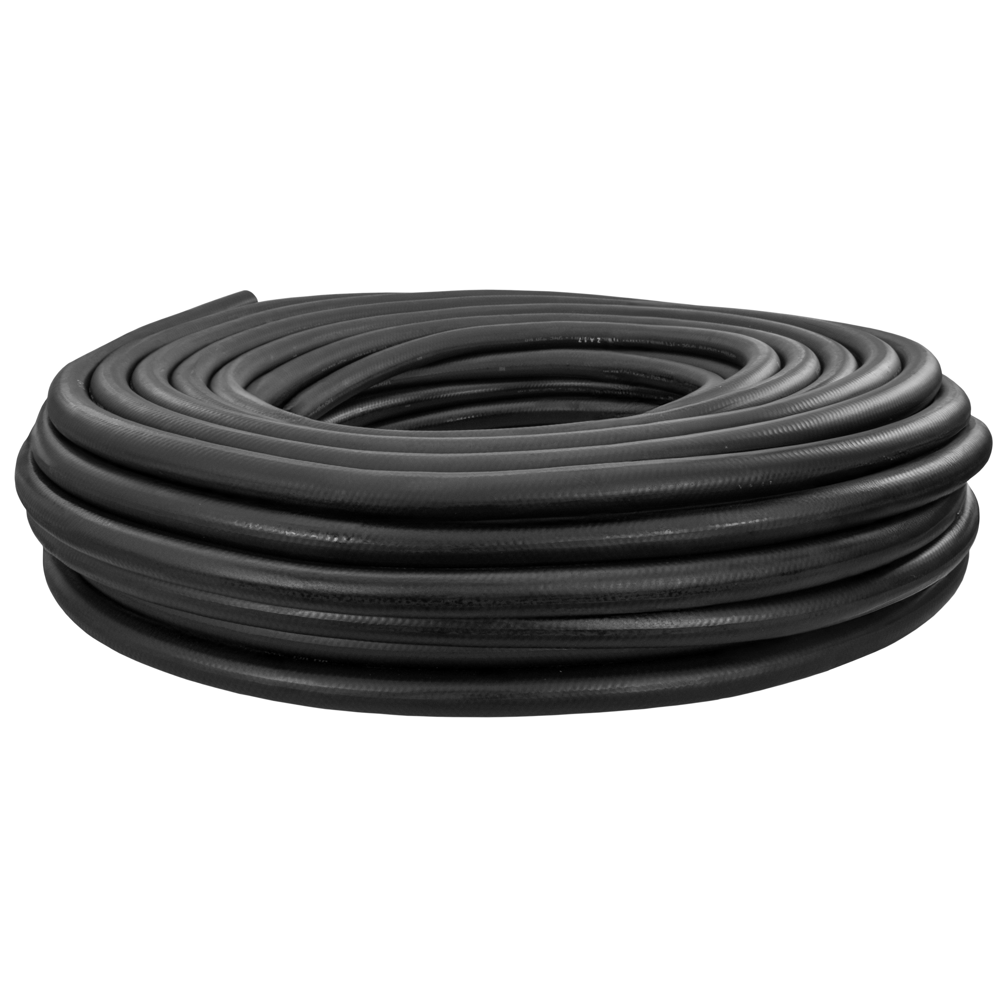 Rubber 12.7mm Braided Fuel, Oil Hose SAE J30 R6