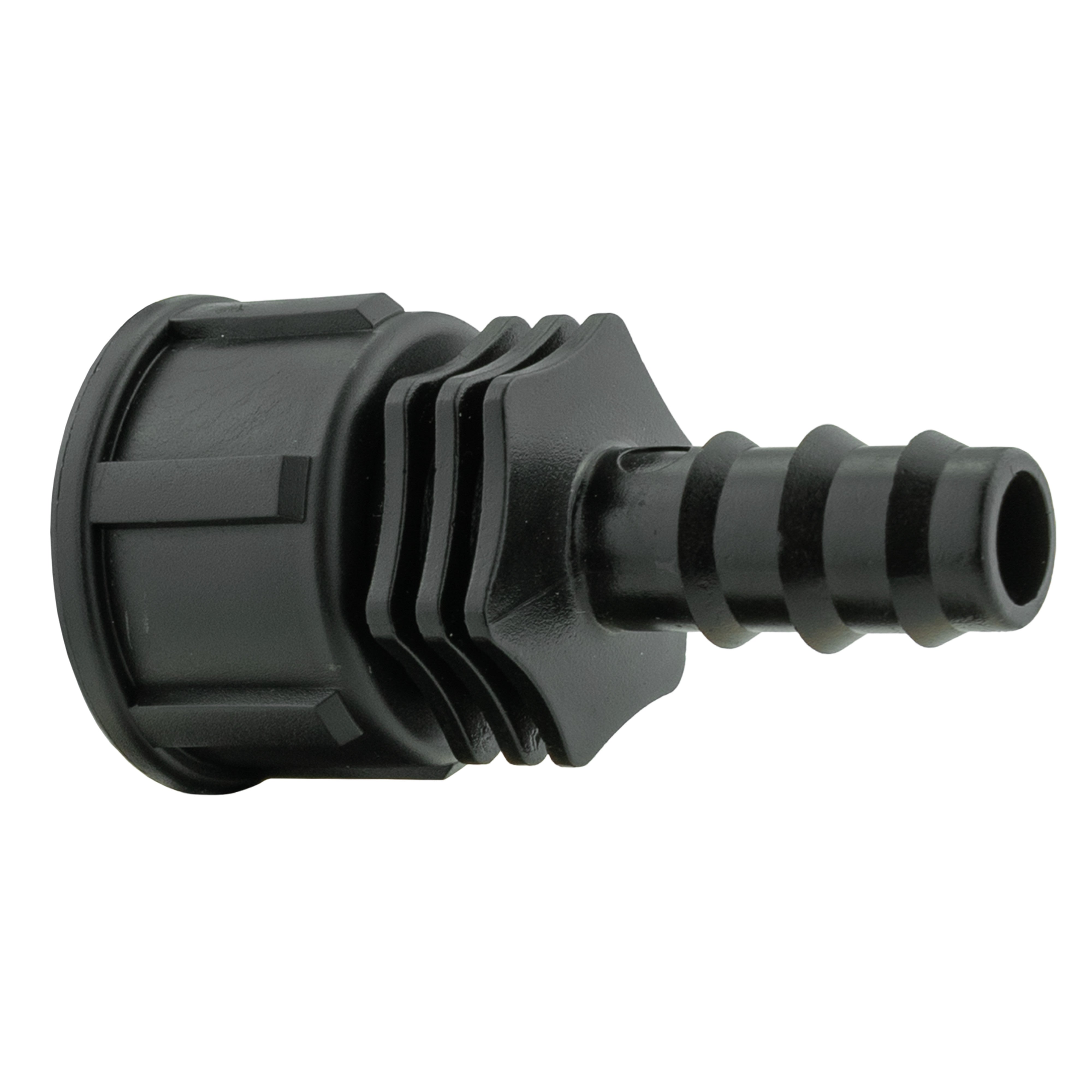 16mm Barbed Straight with In-Line BSPM Valve and 19mm Brass Barb