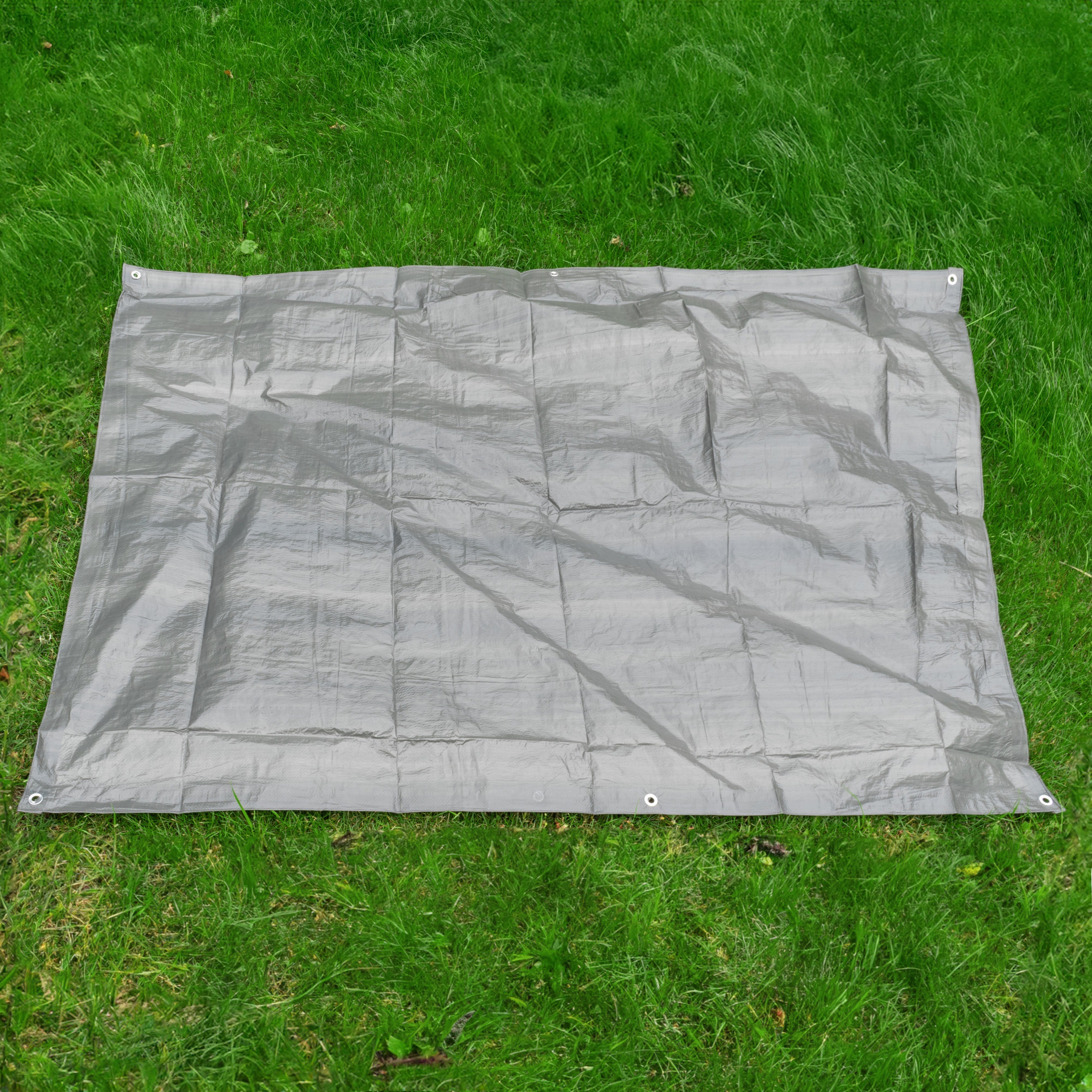 Gray S-Grade Tarpaulin 1.5m x 2m