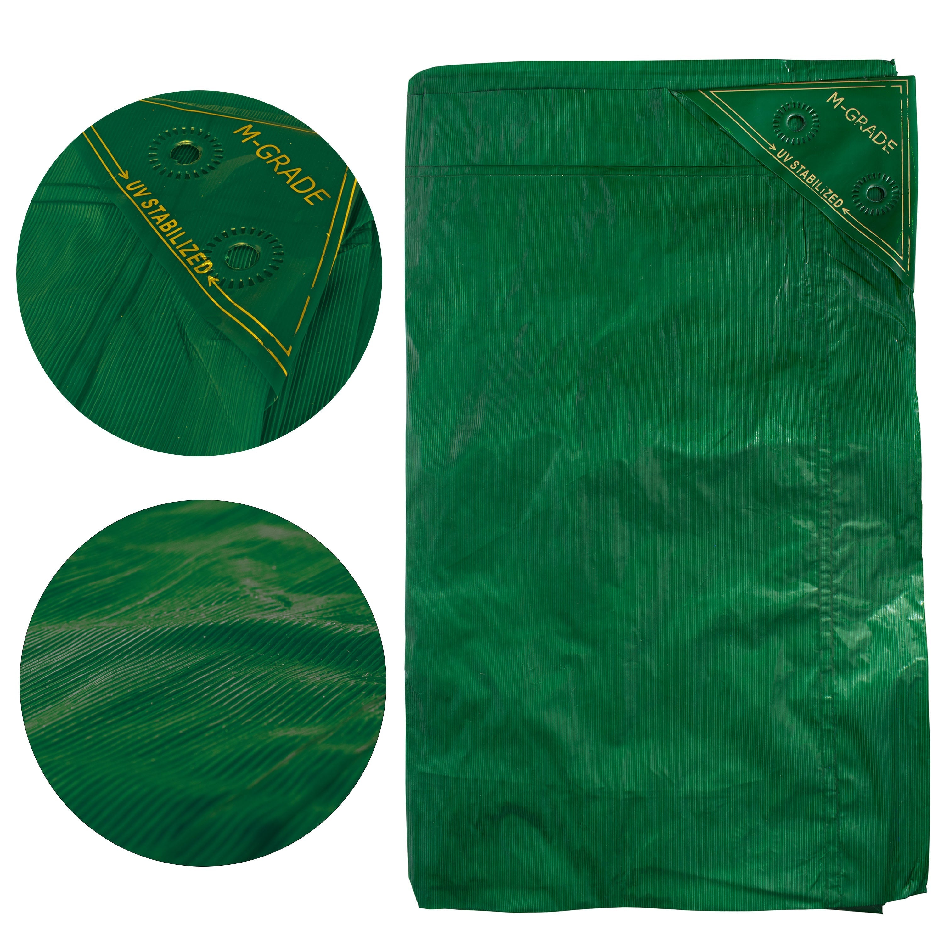 M-Grade LLDPE Green Tarpaulin 3m x 4m
