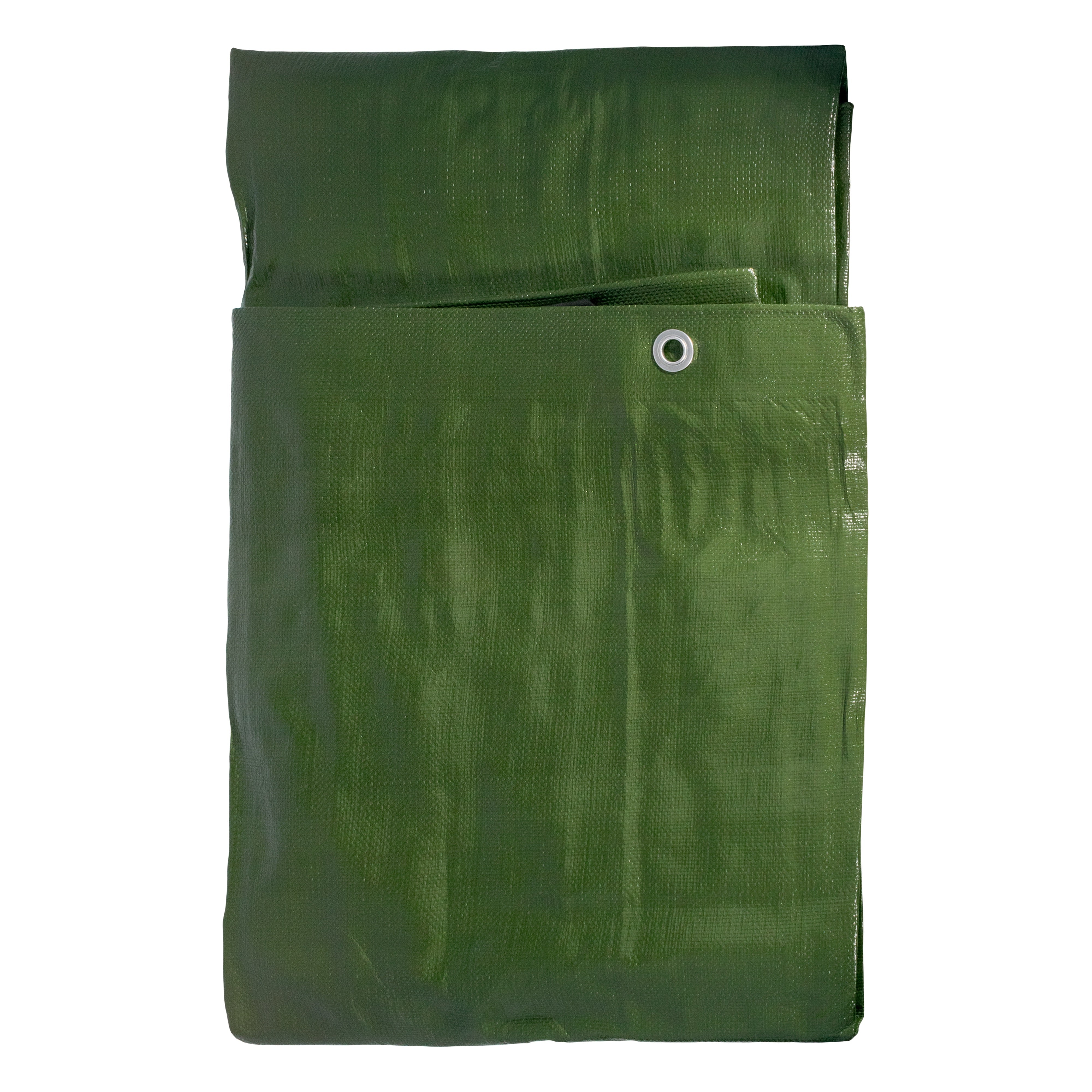 Green/Brown L-Grade Tarpaulin 1.5m x 2m