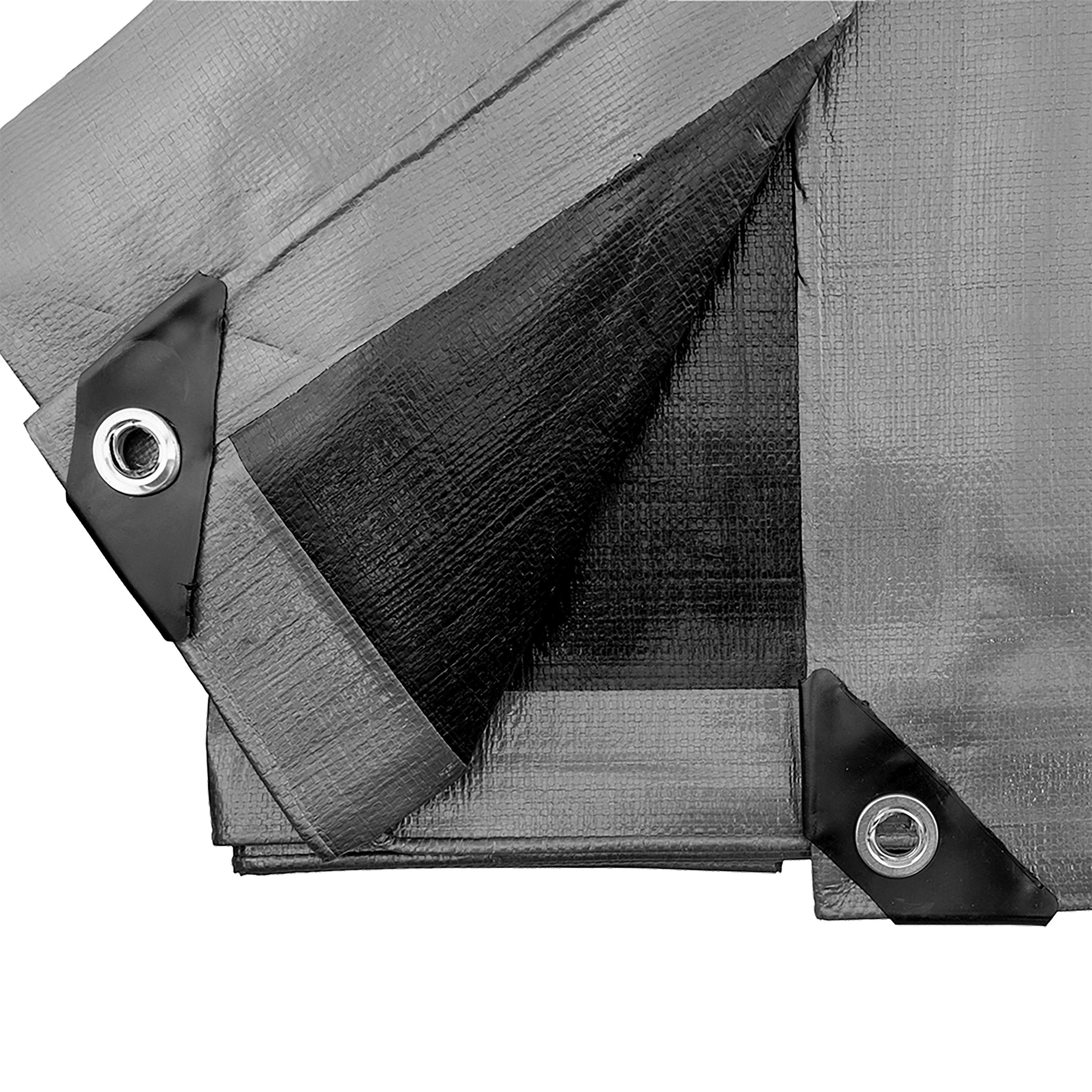 Silver XL-Grade Tarpaulin 2m x 4m
