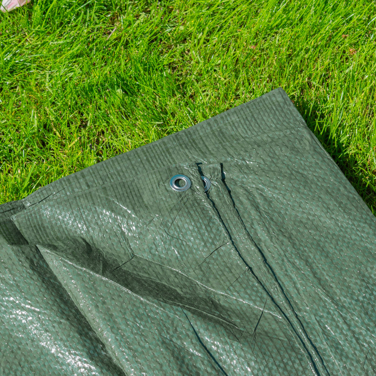 Green S-Grade Tarpaulin 6m x 8m