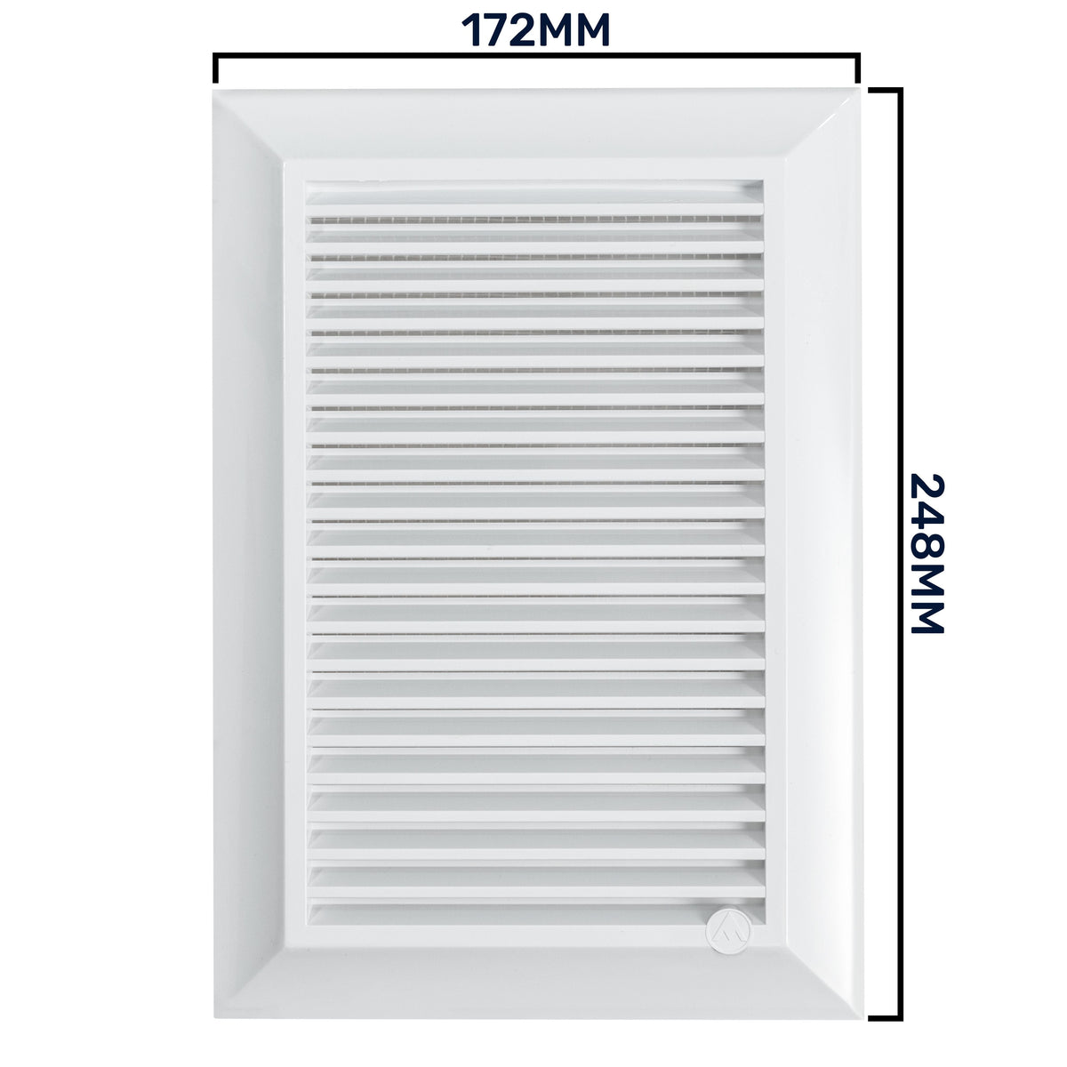 Louvre Vent Duo Smart 140/210 140mm X 210mm With Fly Mesh