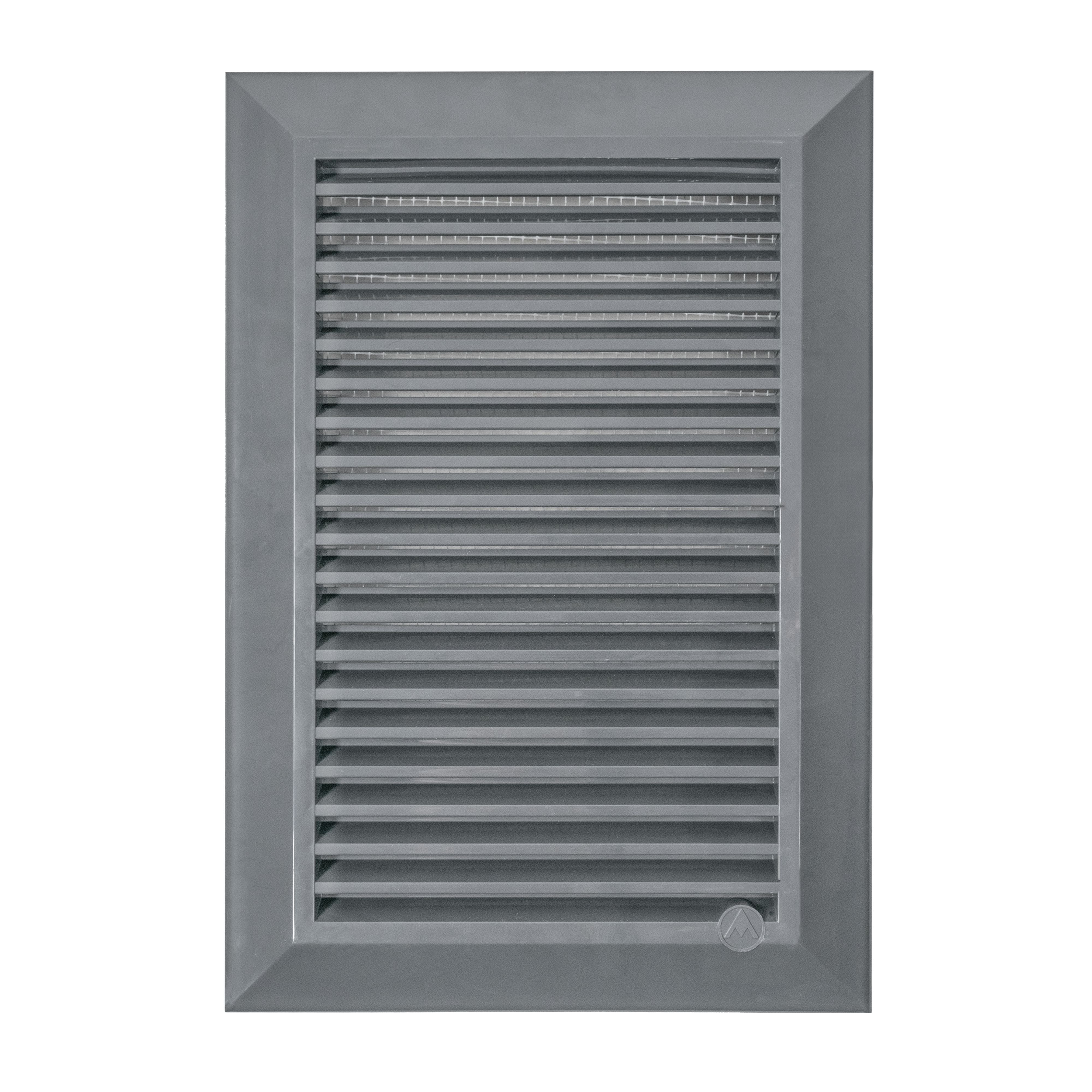 Louvre Vent Graphite Duo Smart 140/210 140mm X 210mm With Fly Mesh