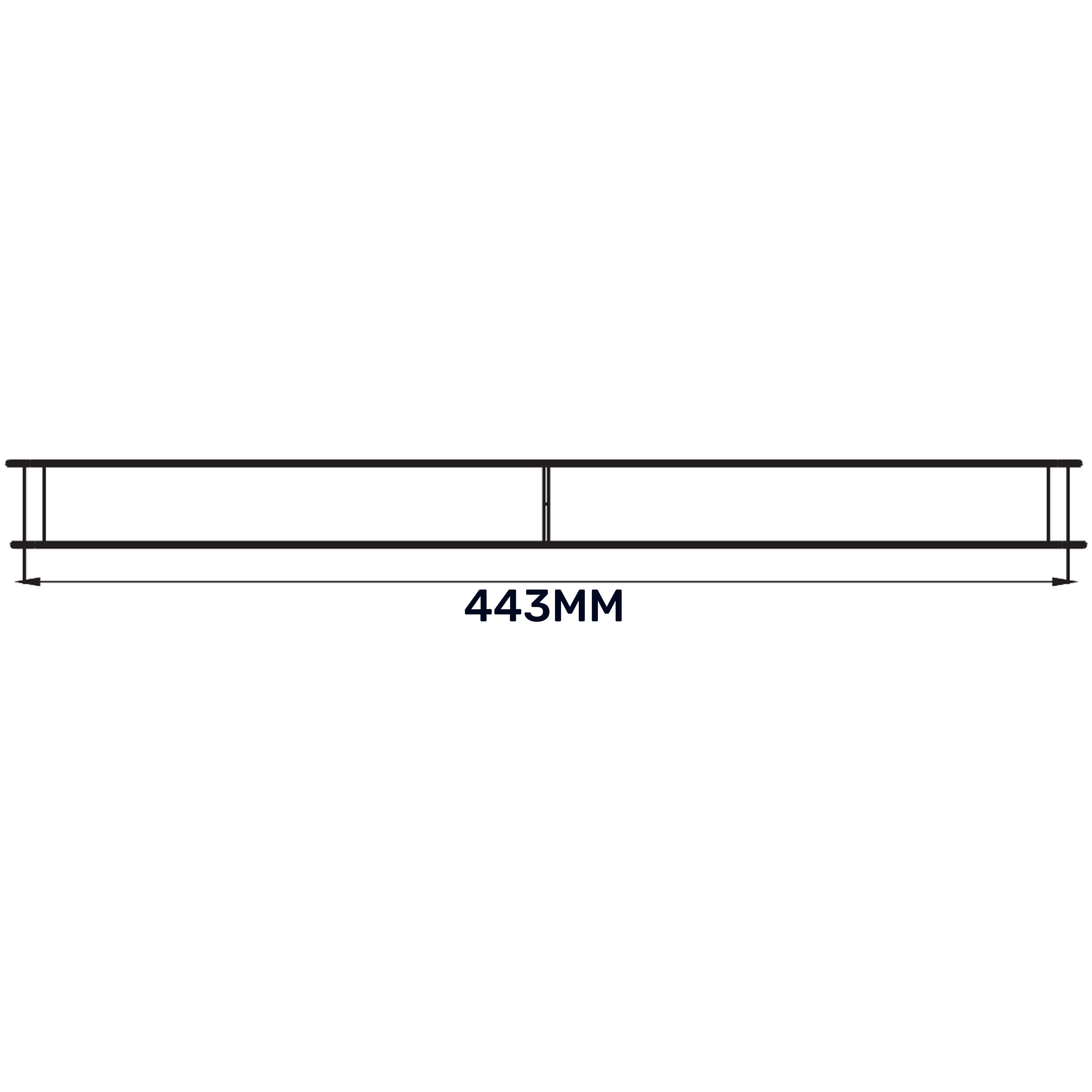 Door Louvre Vent KD 90mm—445mm
