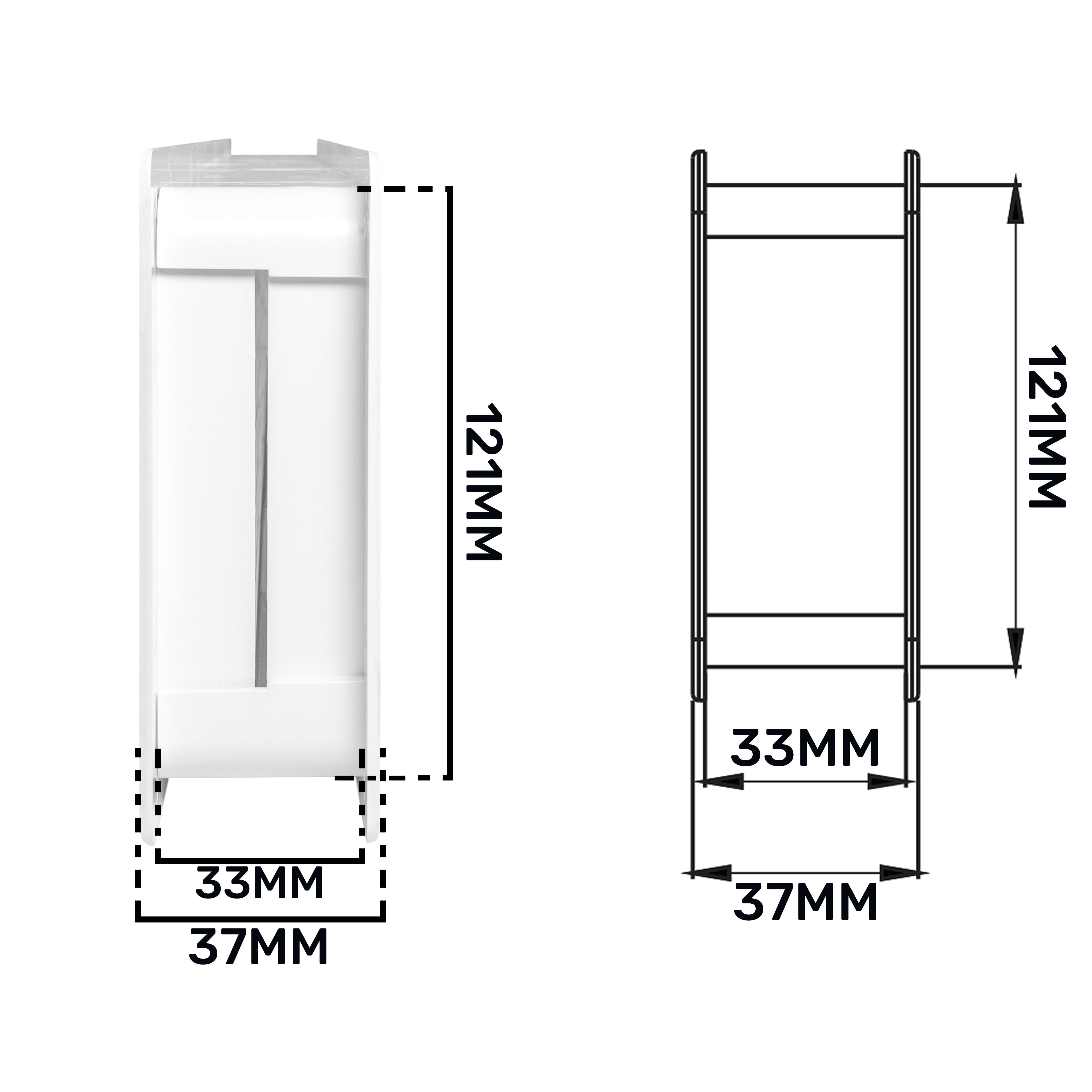 Door Louvre Vent KD 90mm—445mm