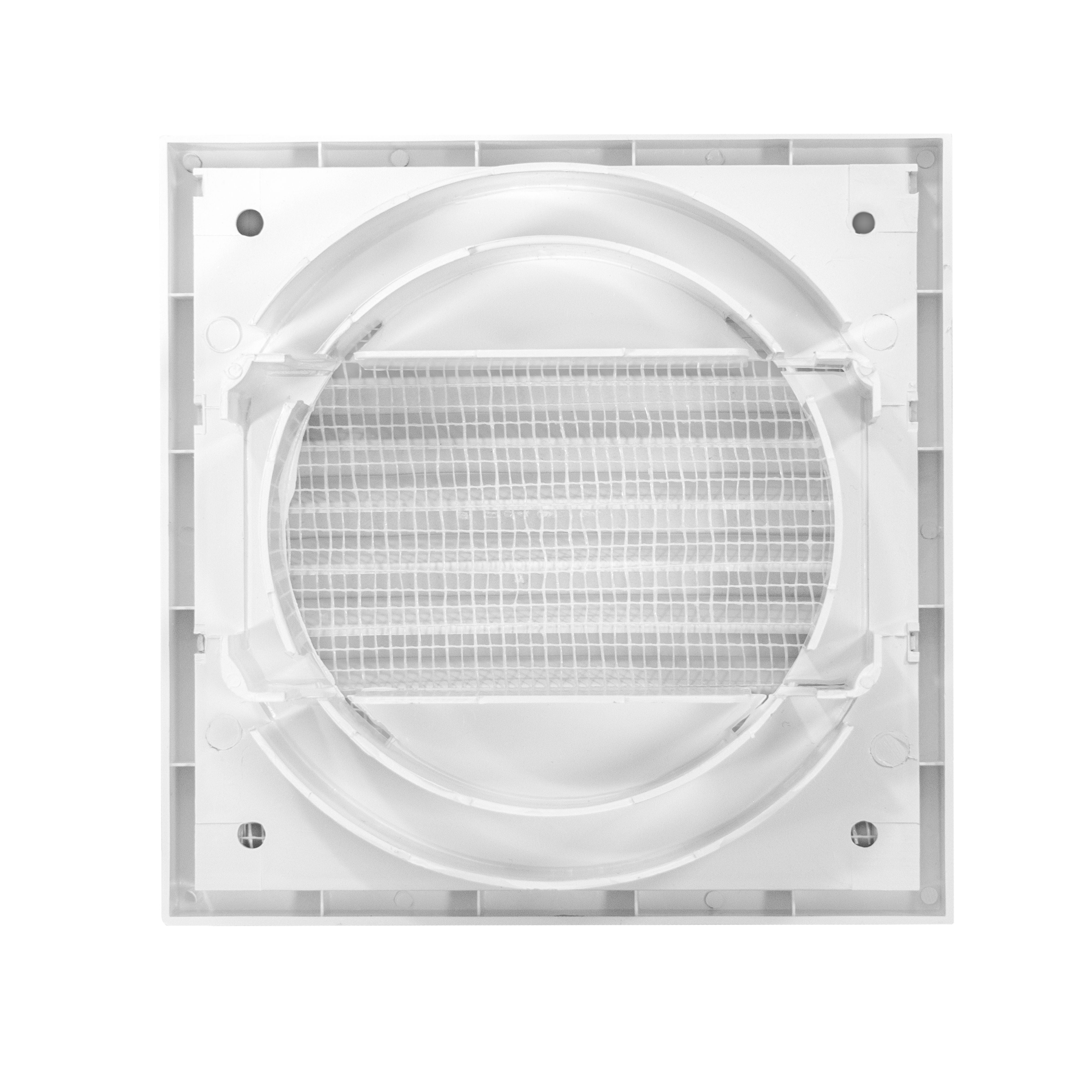 Through Wall Ventilation Kit Louvre Vent VC-KR0153 with Brown External Vent