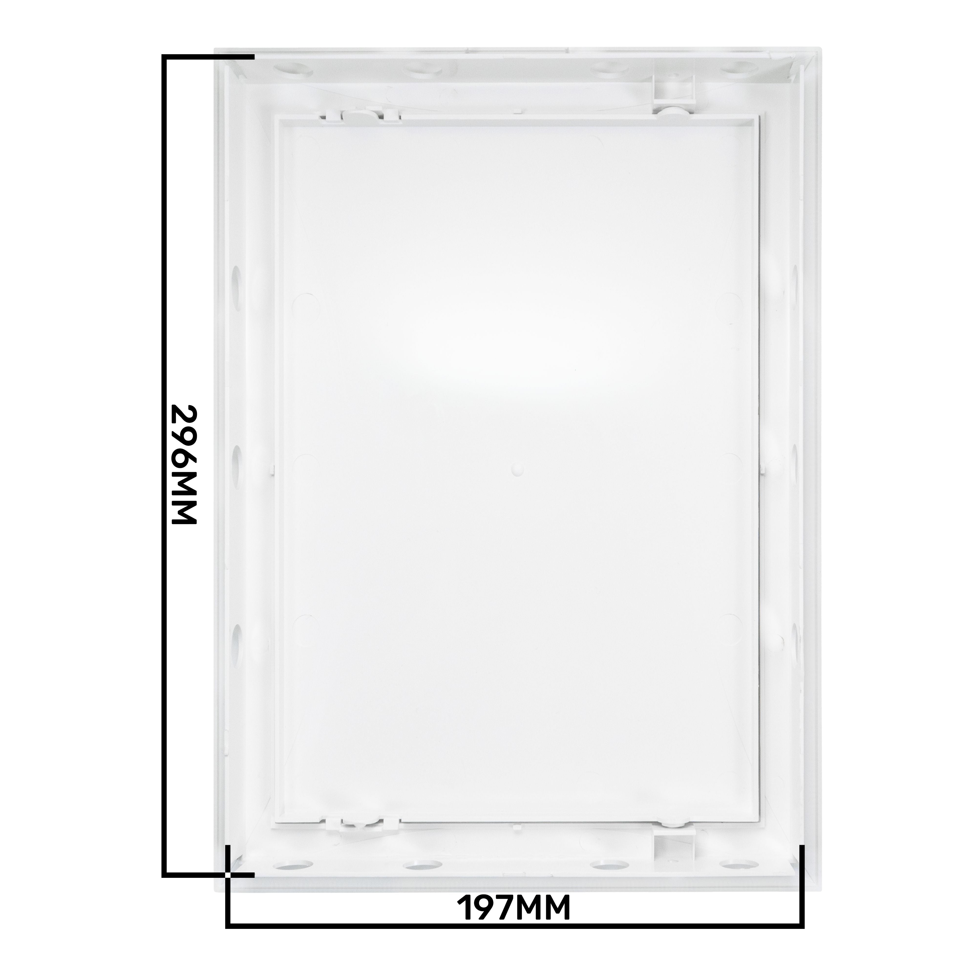 Access Panel Door PP, White 200mm x 300mm