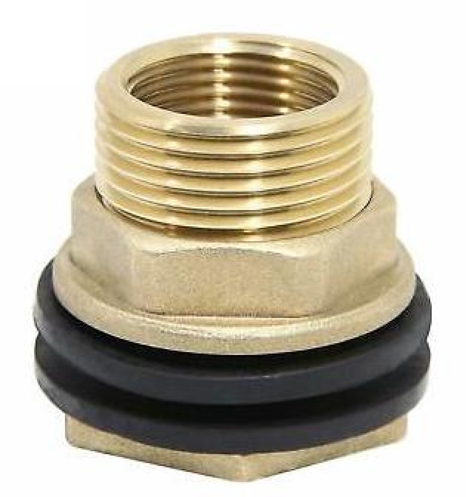 Water Butt Brass 1" BSP Male - 3/4" BSP Female