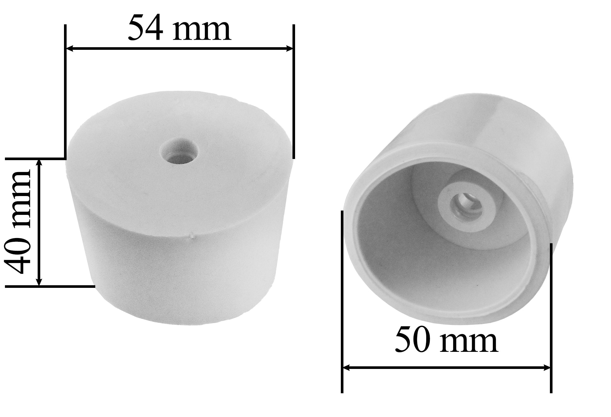 Demijohn Rubber Bung 54/50mm
