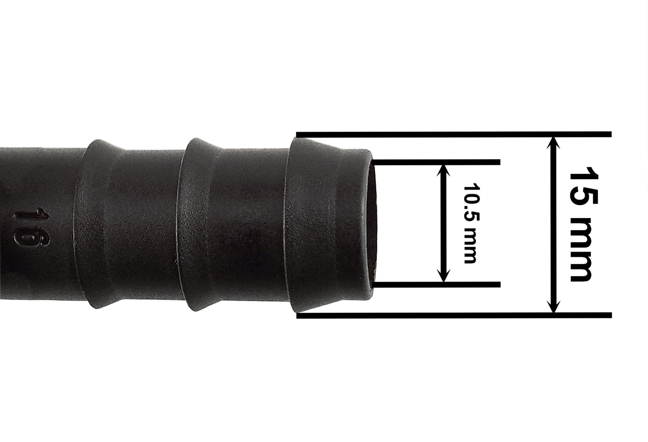 In Line Valve for 1/2" Irrigation Pipe