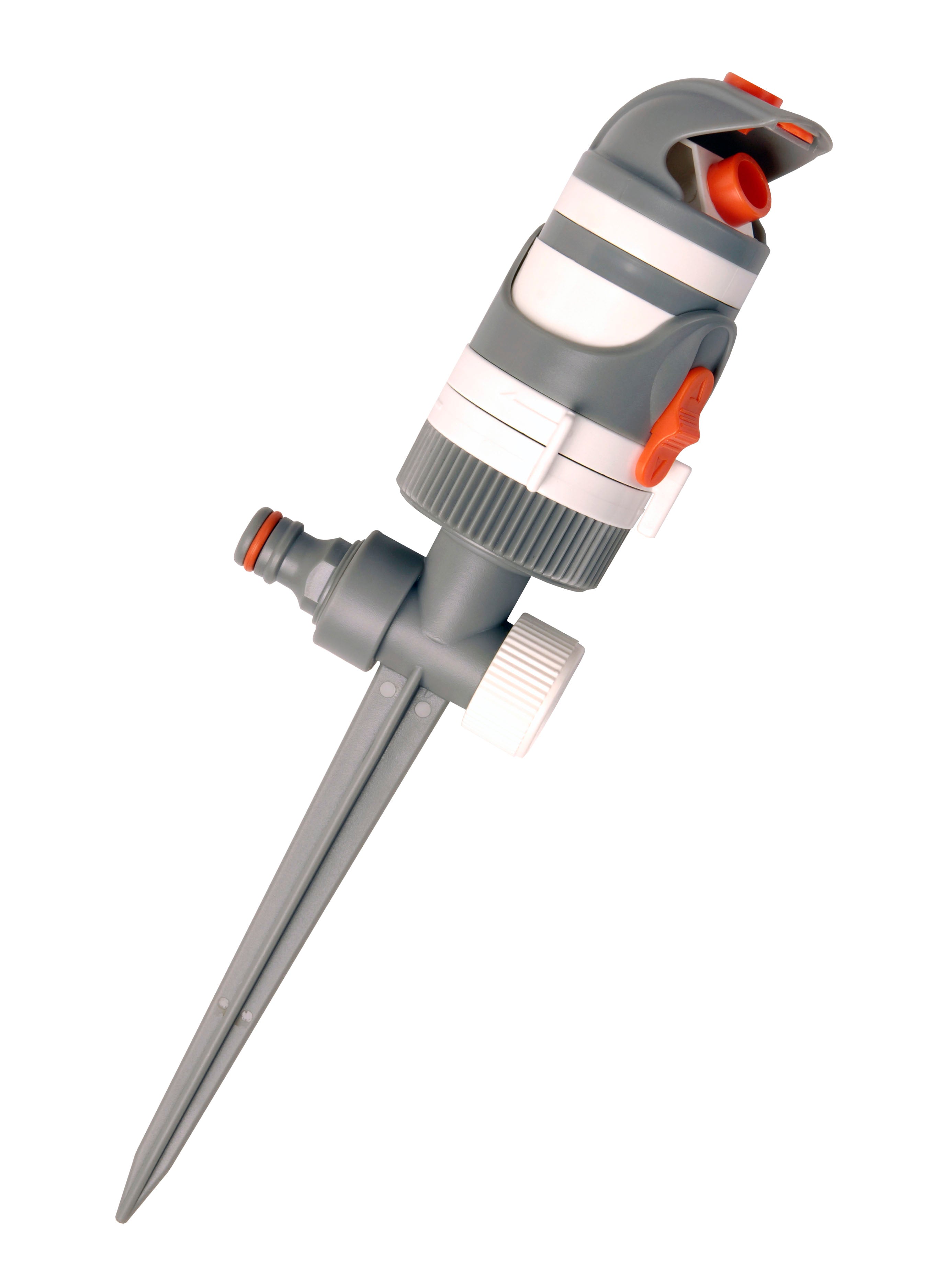 2-Pattern Gear Drive Sprinkler White Line
